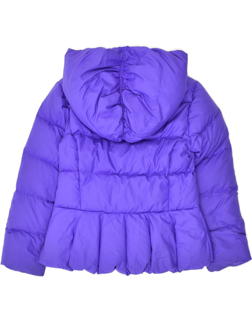 POLO RALPH LAUREN Girls Hooded Padded Jacket 6-7 Years Small Purple Nylon | Vintage Polo Ralph Lauren | Thrift | Second-Hand Polo Ralph Lauren | Used Clothing | Messina Hembry 