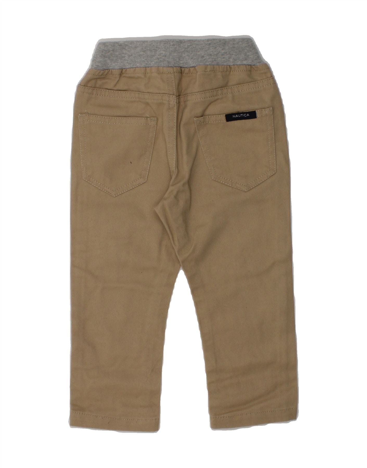 NAUTICA Baby Boys Capri Trousers 9-12 Months Beige | Vintage Nautica | Thrift | Second-Hand Nautica | Used Clothing | Messina Hembry
