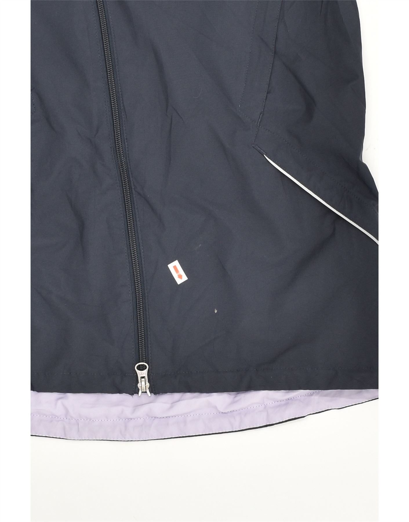PUMA Womens Tracksuit Top Jacket UK 10 Small Navy Blue Polyester | Vintage Puma | Thrift | Second-Hand Puma | Used Clothing | Messina Hembry
