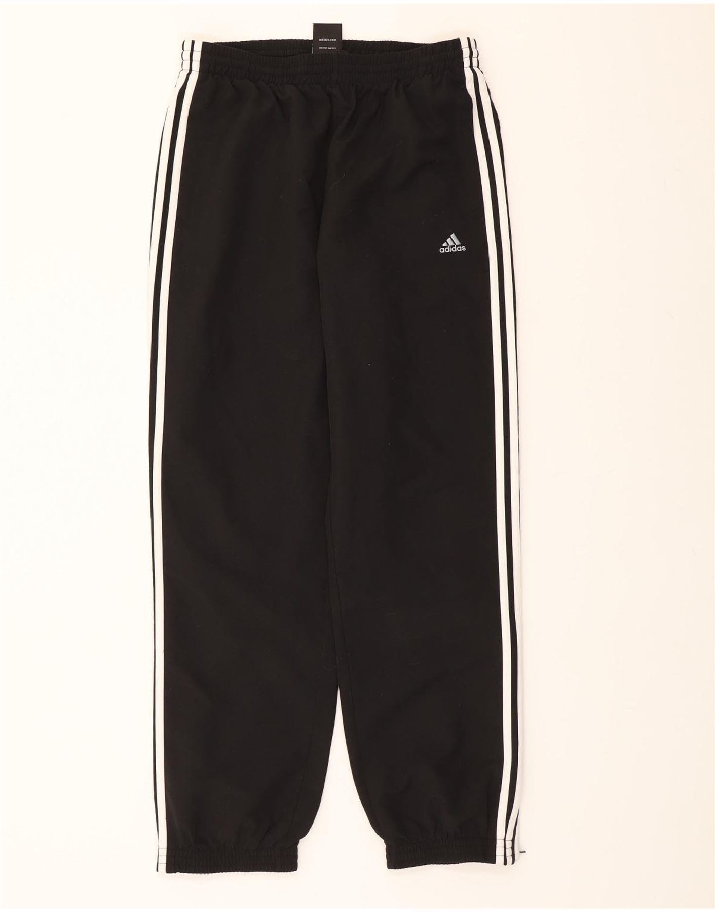 ADIDAS Mens Climalite Tracksuit Trousers Joggers Medium  Black Polyester Vintage Adidas and Second-Hand Adidas from Messina Hembry