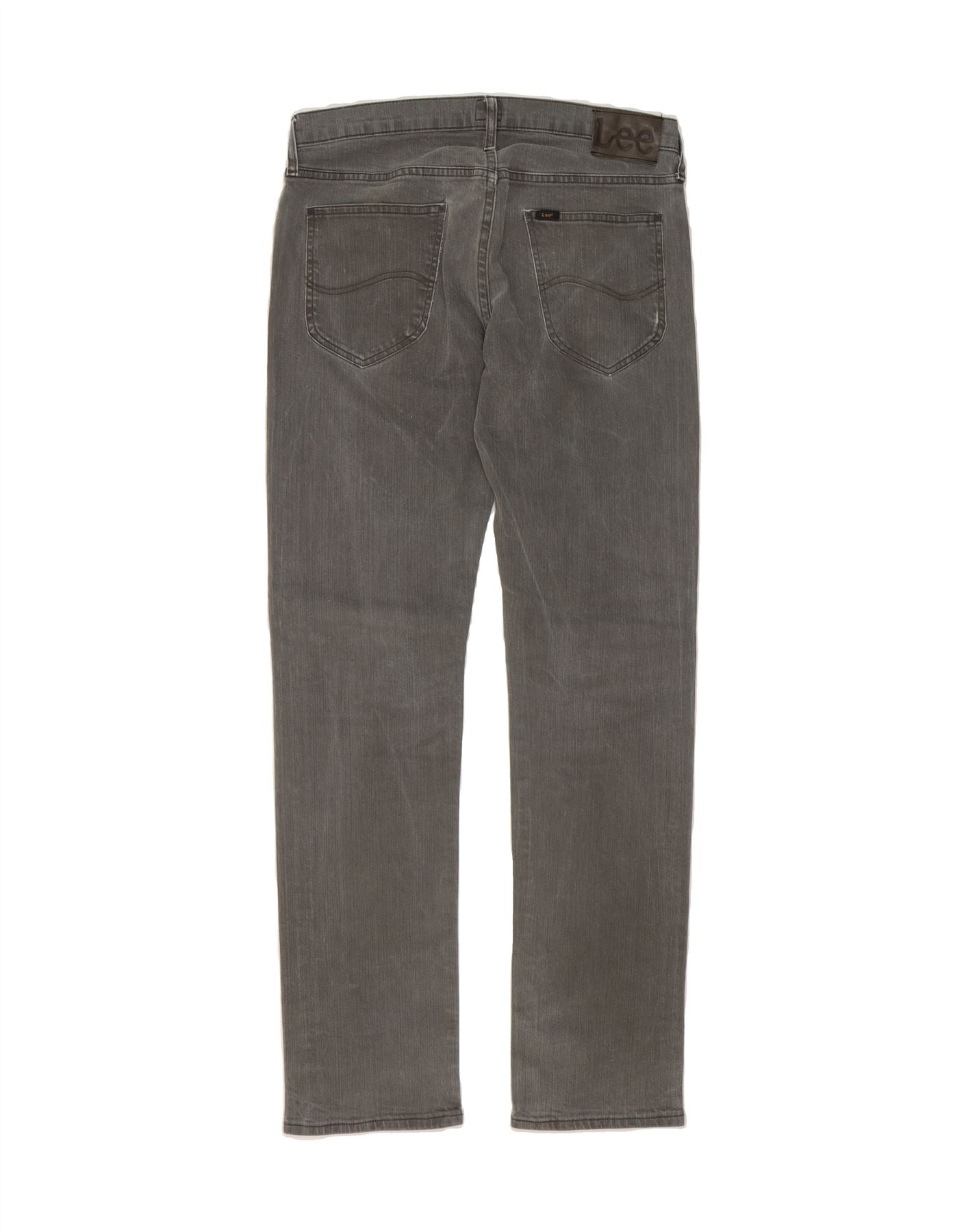 LEE Mens Daren Slim Jeans W34 L34 Grey Cotton Vintage Lee and Second-Hand Lee from Messina Hembry