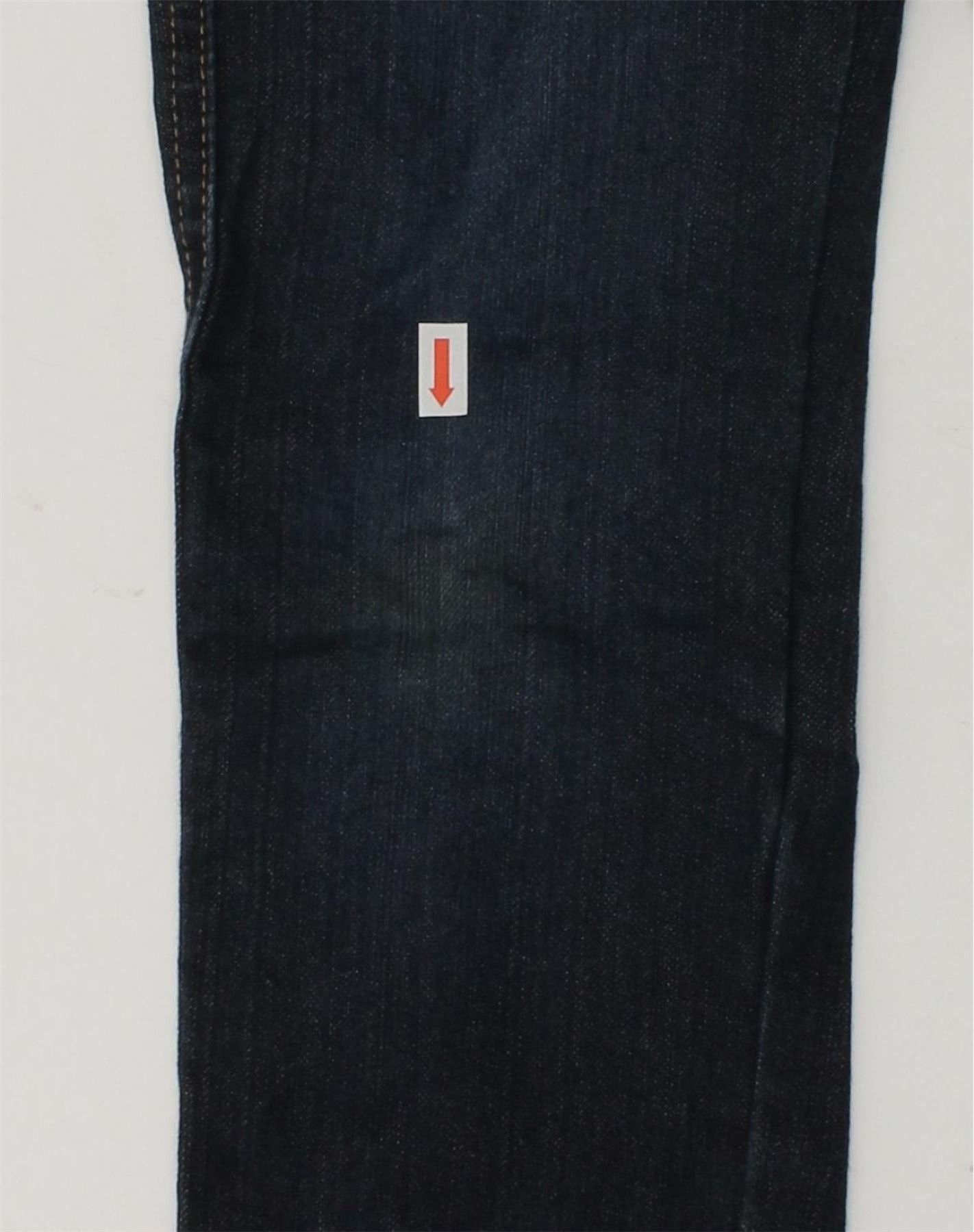 WRANGLER Boys Straight Jeans 4-5 Years W22 L17 Navy Blue Cotton | Vintage Wrangler | Thrift | Second-Hand Wrangler | Used Clothing | Messina Hembry