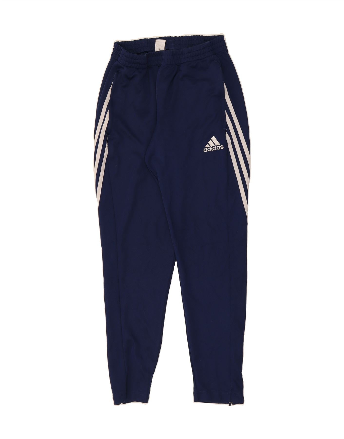 ADIDAS Mens Climalite Tracksuit Trousers Medium  Navy Blue Polyester Vintage Adidas and Second-Hand Adidas from Messina Hembry