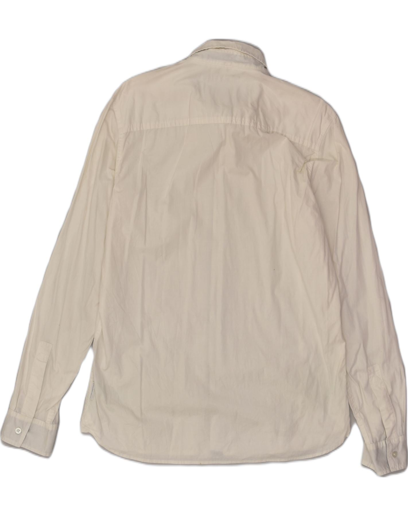 CALVIN KLEIN Mens Regular Fit Shirt XL White Cotton | Vintage Calvin Klein | Thrift | Second-Hand Calvin Klein | Used Clothing | Messina Hembry