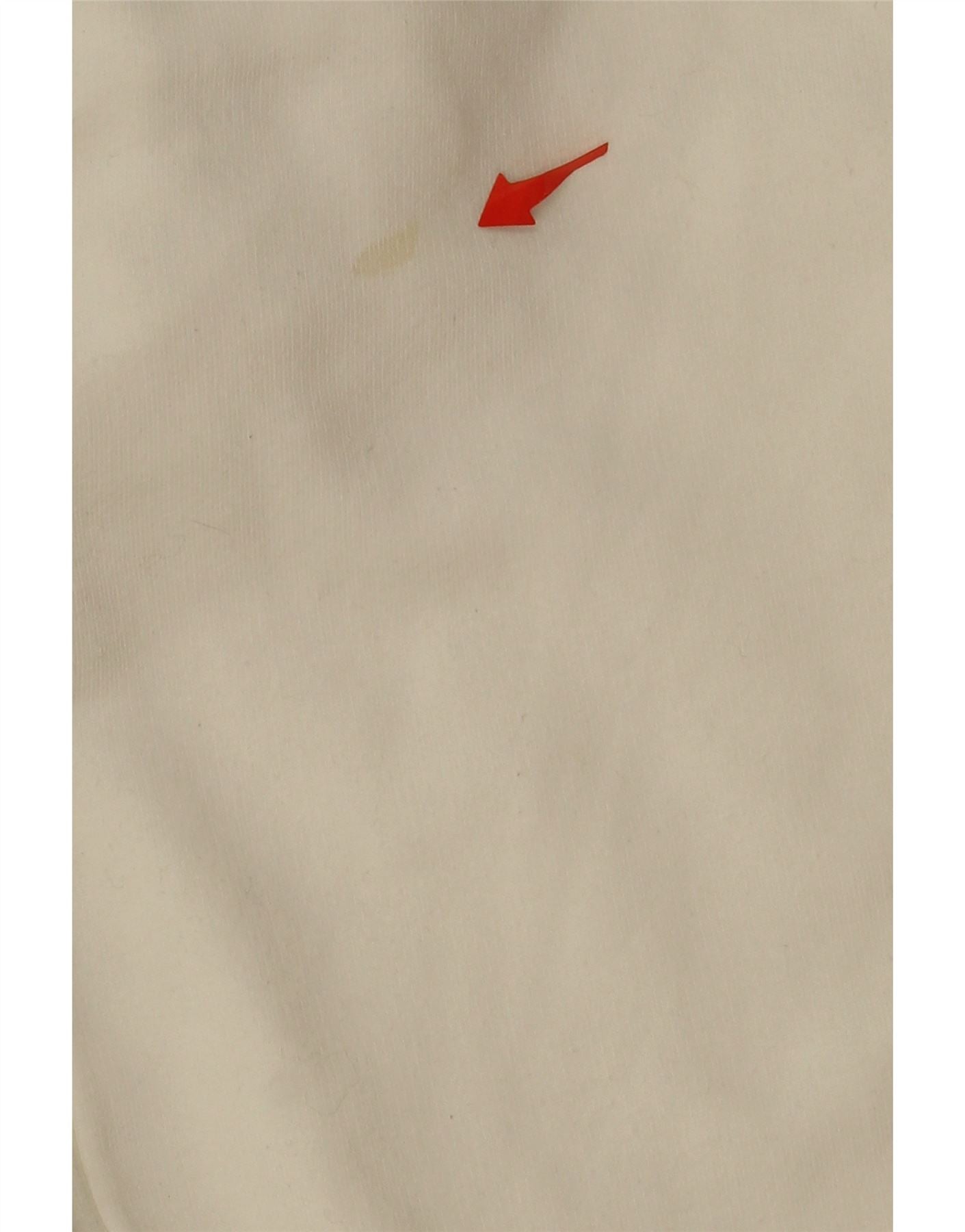 ELLESSE Womens Tracksuit Trousers Joggers UK 10 Small  Off White Vintage Ellesse and Second-Hand Ellesse from Messina Hembry