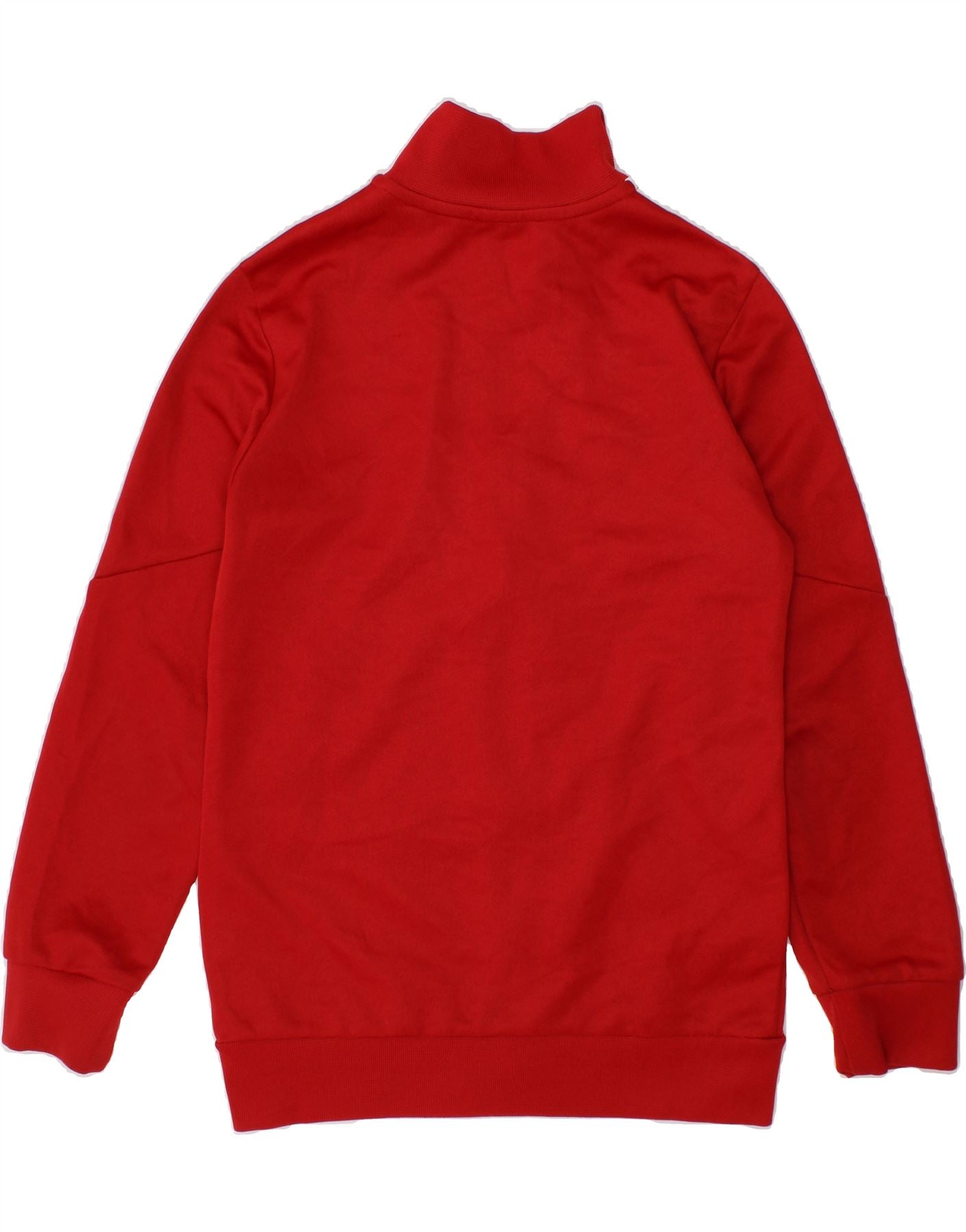 ADIDAS Boys Feyenoord Rotterdam Tracksuit Top Jacket 7-8 Years Red Vintage Adidas and Second-Hand Adidas from Messina Hembry