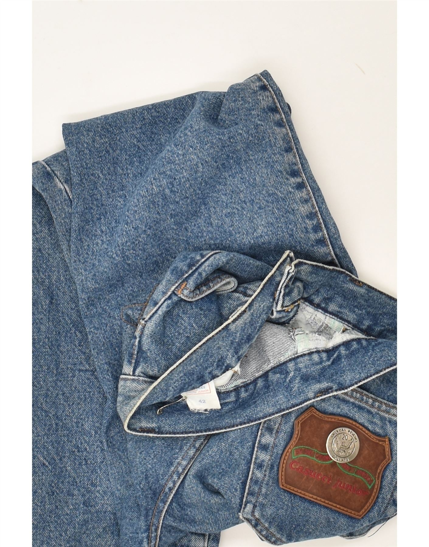 CASSUCI Boys Tapered Jeans 15-16 Years W26 L30  Blue Cotton | Vintage Cassuci | Thrift | Second-Hand Cassuci | Used Clothing | Messina Hembry