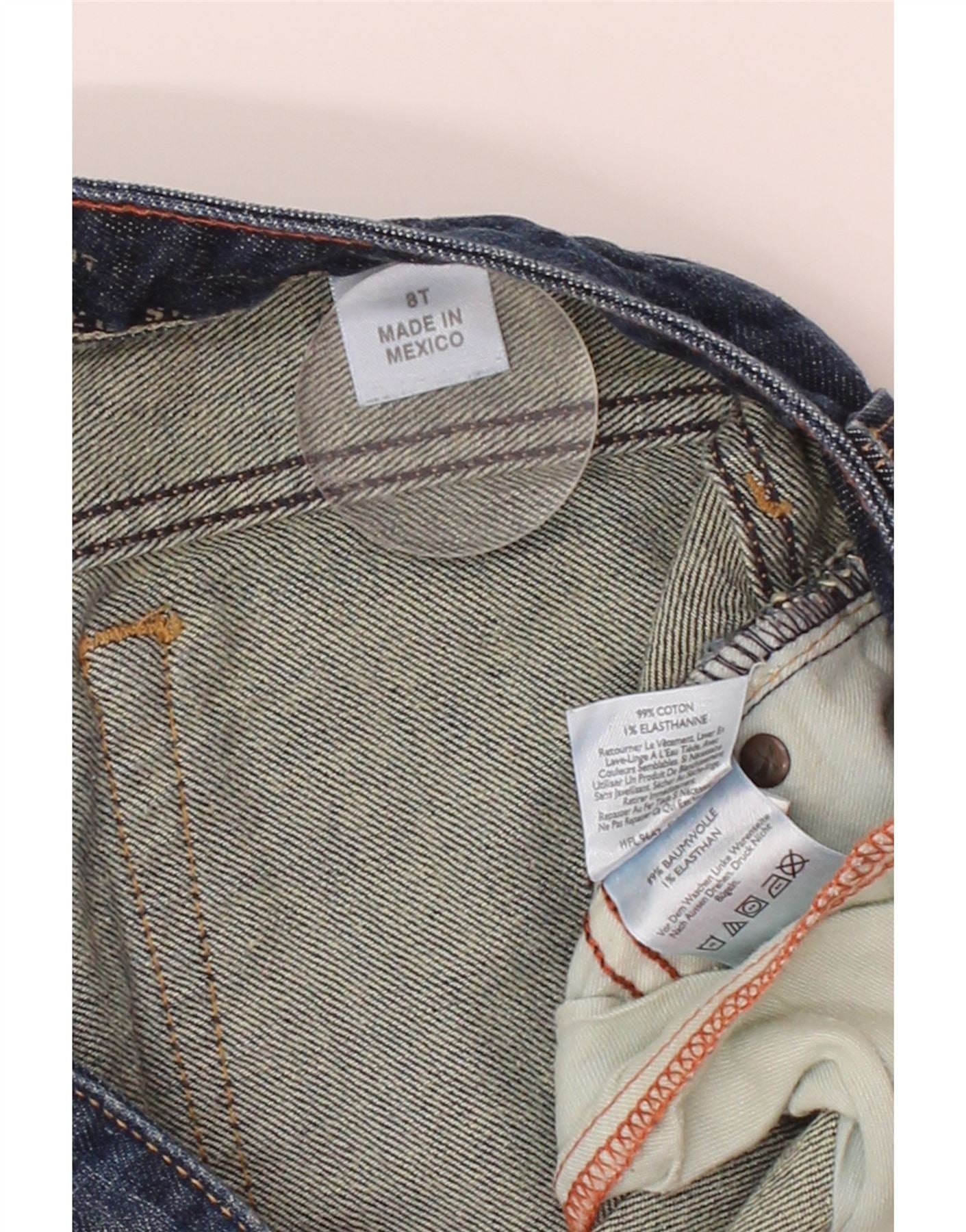 EDDIE BAUER Womens Classic Bootcut Jeans US 8 Medium W32 L34 Blue Cotton Vintage Eddie Bauer and Second-Hand Eddie Bauer from Messina Hembry