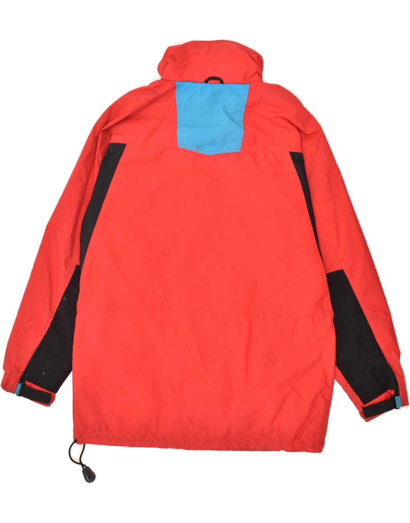 VINTAGE Mens Windbreaker Jacket UK 38 Medium Red Polyester | Vintage Vintage | Thrift | Second-Hand Vintage | Used Clothing | Messina Hembry