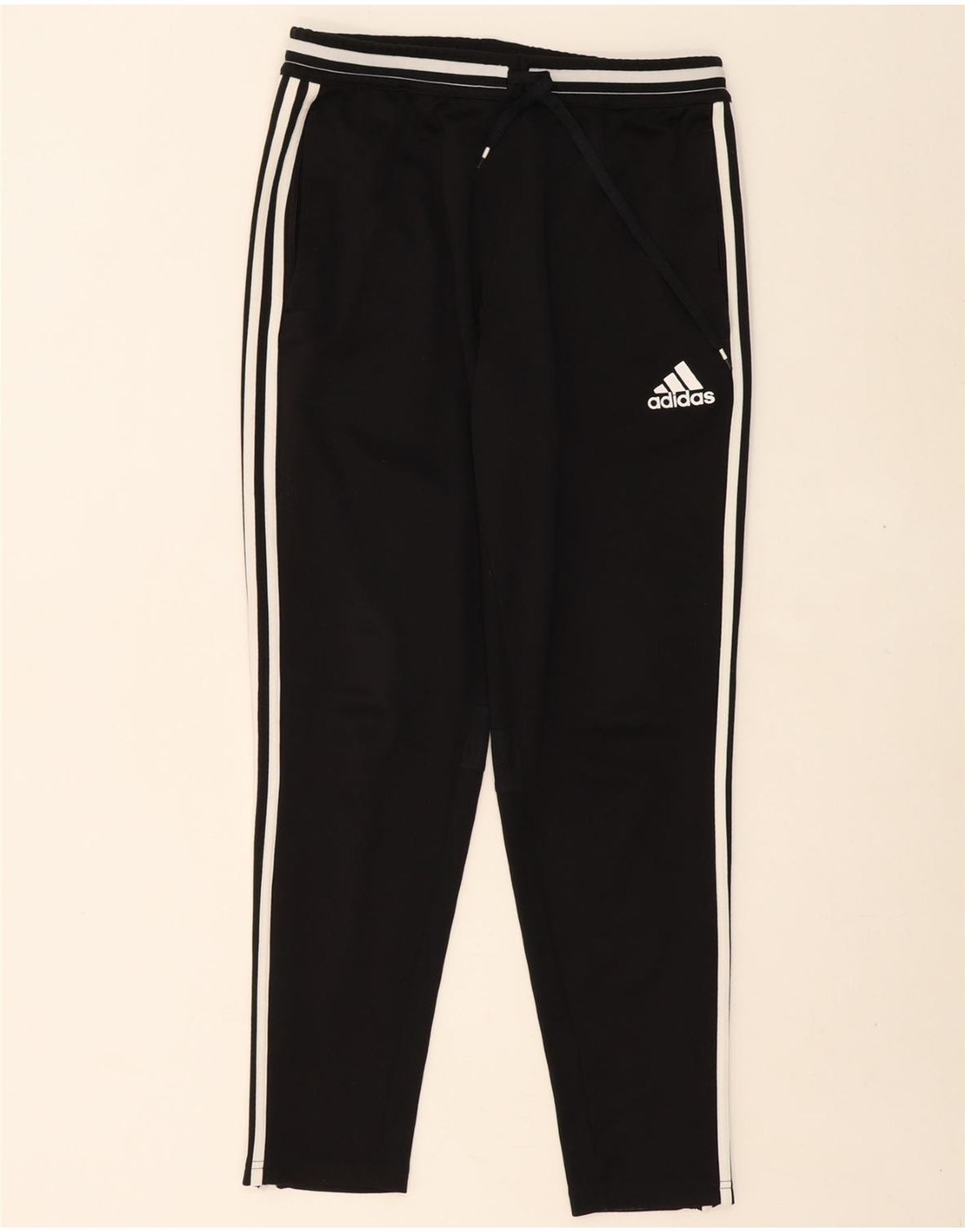 ADIDAS Womens Climacool Tracksuit Trousers Medium Black Vintage Adidas and Second-Hand Adidas from Messina Hembry