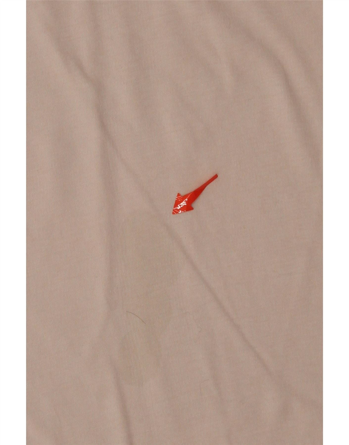 LEVI'S Womens Graphic T-Shirt Top UK 14 Medium Pink Vintage Levi's and Second-Hand Levi's from Messina Hembry