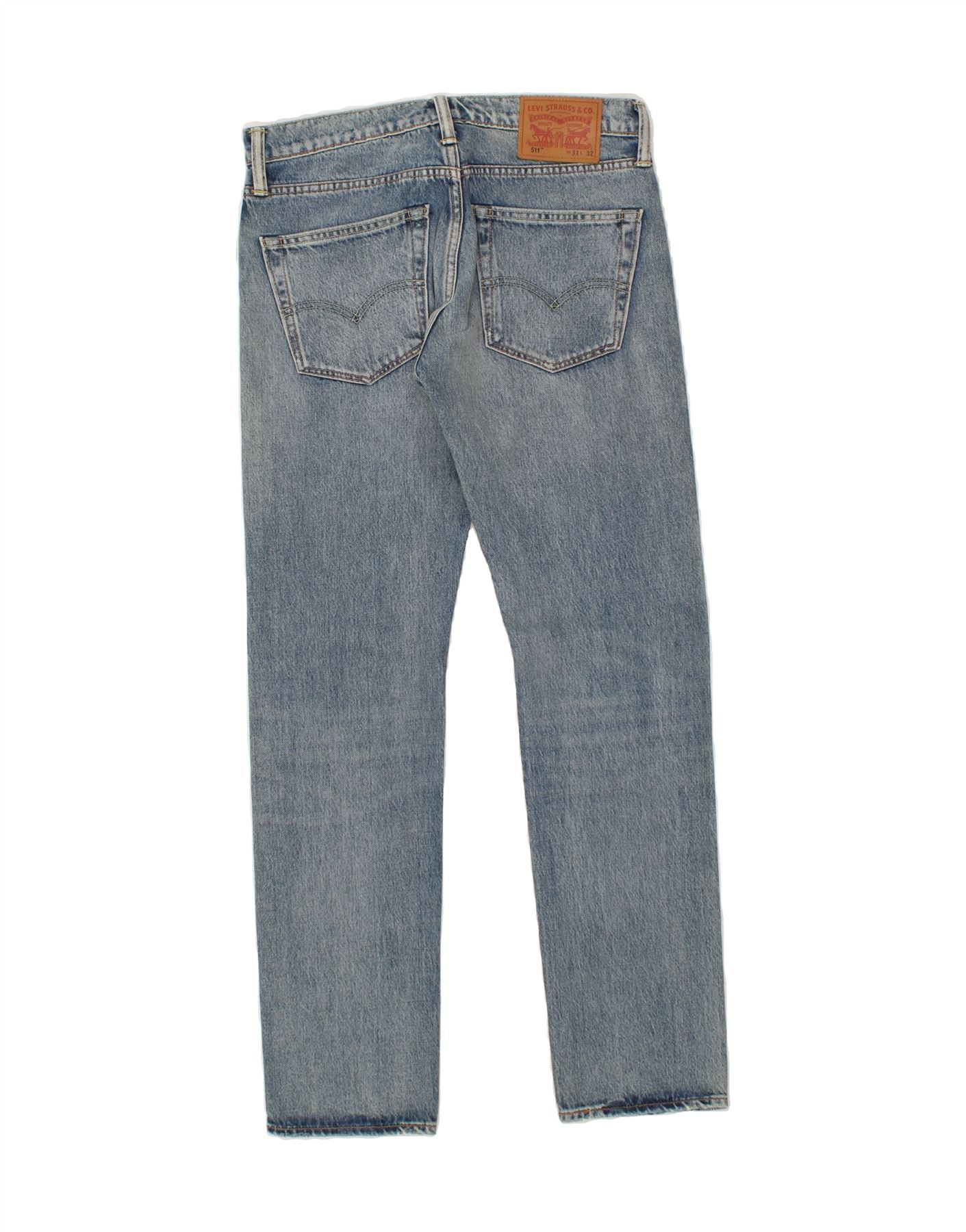 LEVI'S Mens 511 Slim Jeans W31 L32 Blue Cotton Vintage Levi's and Second-Hand Levi's from Messina Hembry