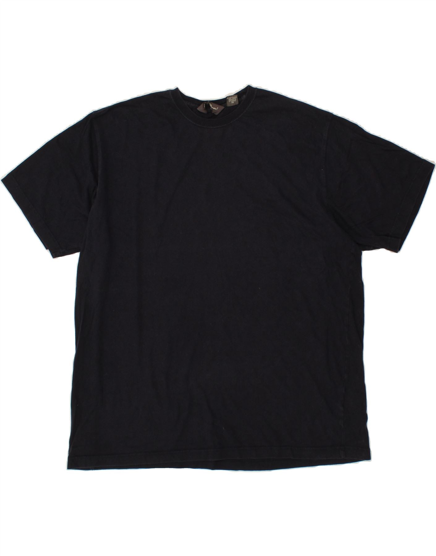 EDDIE BAUER Mens T-Shirt Top XL Navy Blue Cotton Vintage Eddie Bauer and Second-Hand Eddie Bauer from Messina Hembry