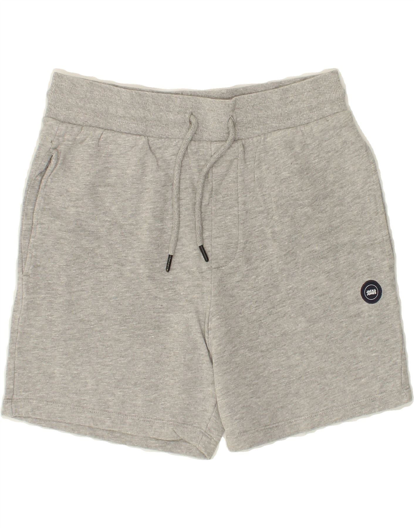 JACK & JONES Mens Sport Shorts Small Grey Cotton Vintage Jack & Jones and Second-Hand Jack & Jones from Messina Hembry
