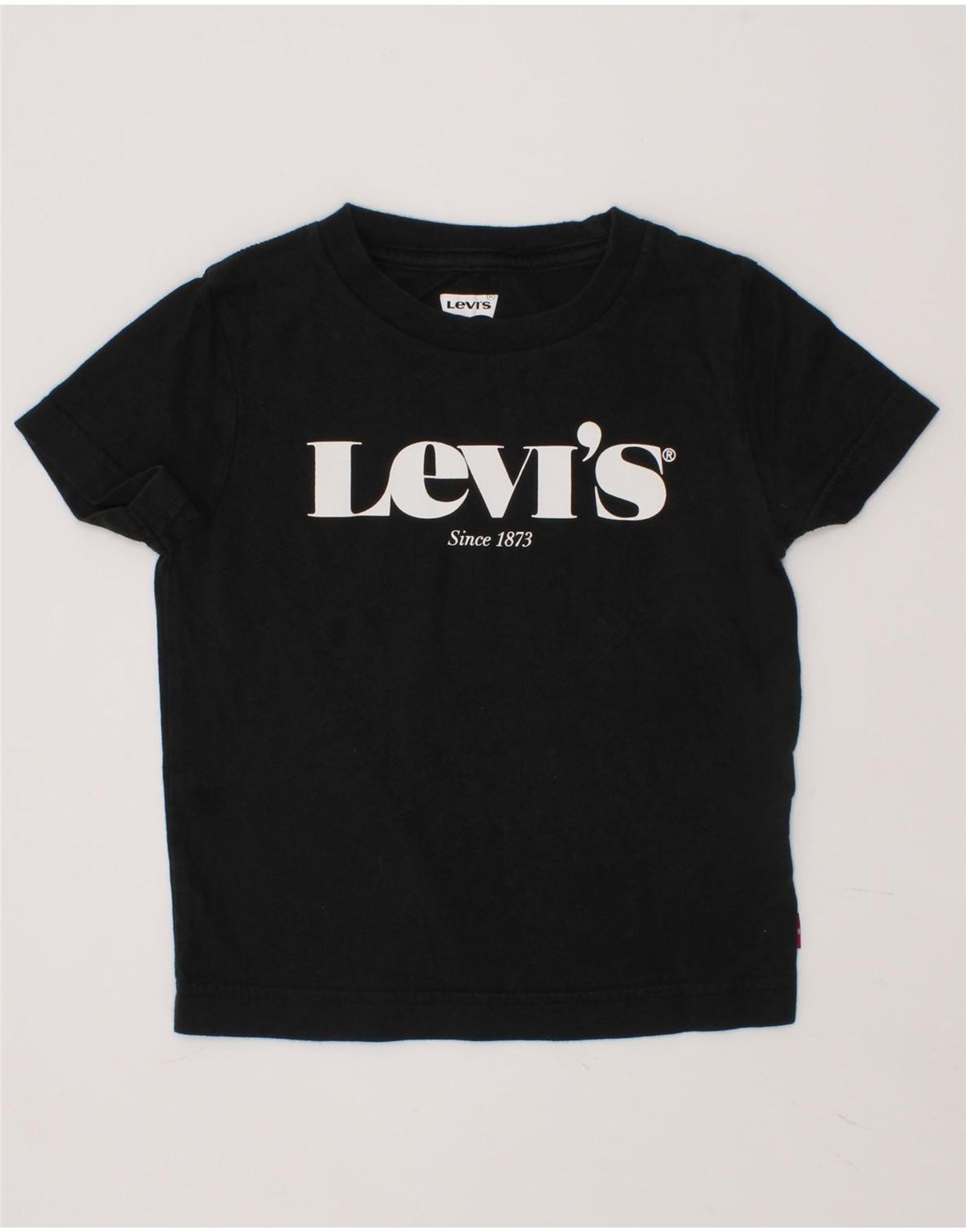 LEVI'S Baby Boys Graphic T-Shirt Top 18-24 Months Black Vintage Levi's and Second-Hand Levi's from Messina Hembry