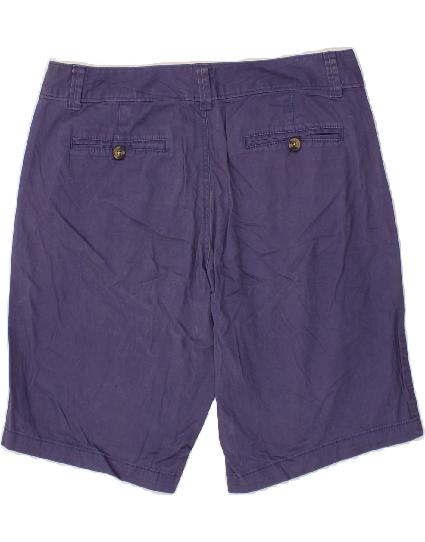 DOCKERS Womens Chino Shorts US 8 Medium W27 Blue Cotton Vintage Dockers and Second-Hand Dockers from Messina Hembry