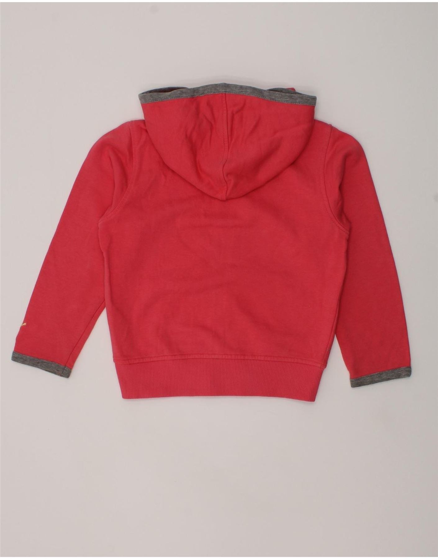 PUMA Baby Girls Graphic Zip Hoodie Sweater 18-24 Months Pink Cotton | Vintage Puma | Thrift | Second-Hand Puma | Used Clothing | Messina Hembry