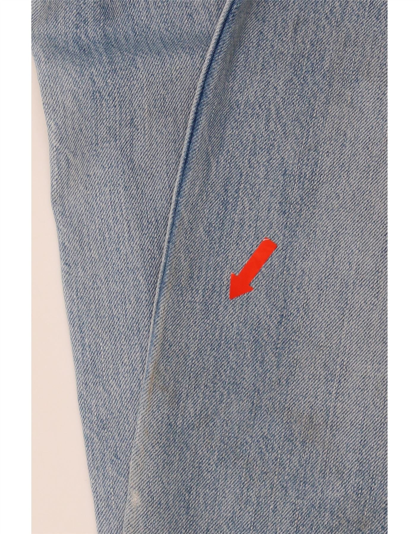 LEVI'S Mens 506 Standard Fit Straight Jeans W36 L34 Blue Cotton Vintage Levi's and Second-Hand Levi's from Messina Hembry