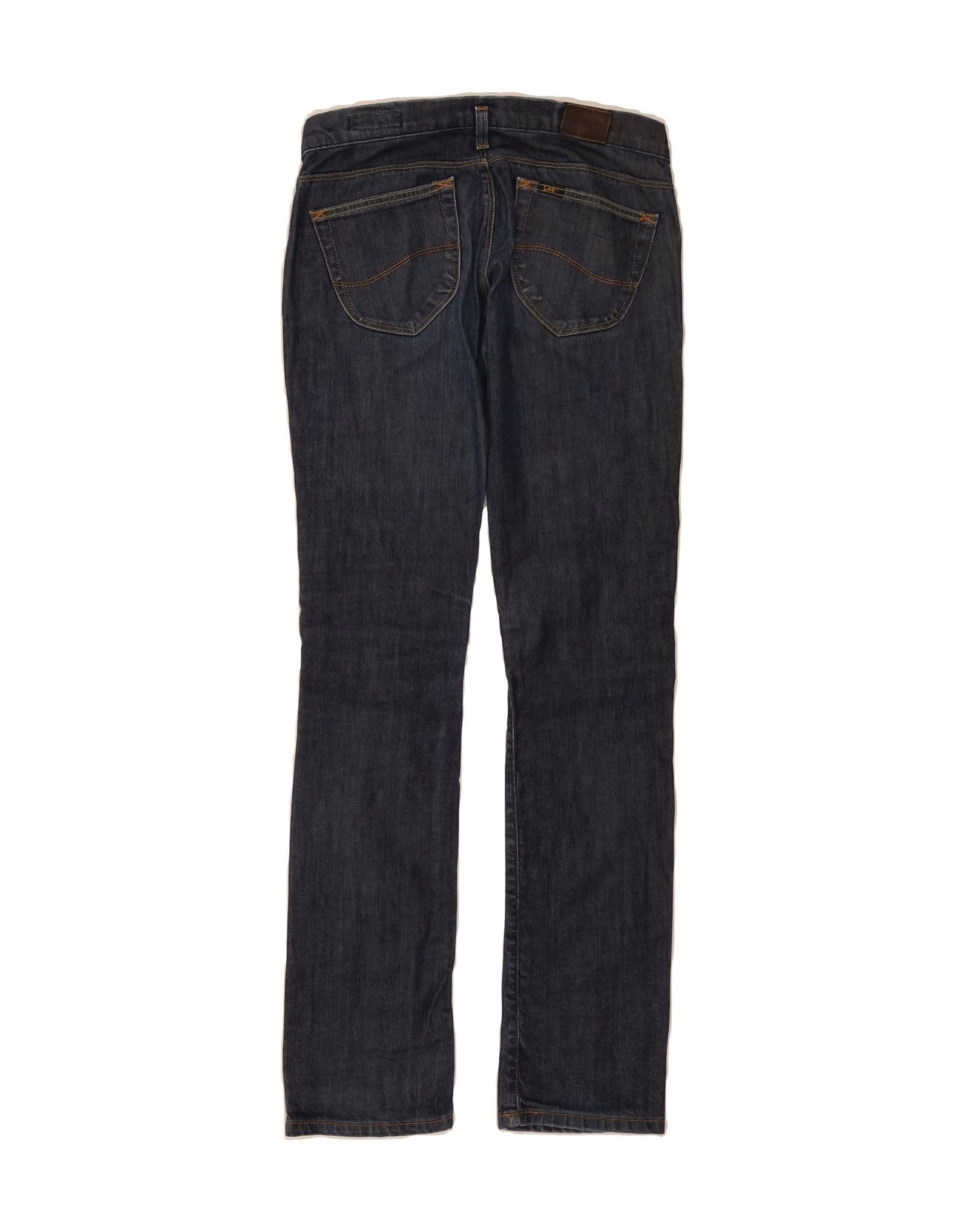 LEE Womens Lynn Straight Jeans W28 L35 Blue Cotton Vintage Lee and Second-Hand Lee from Messina Hembry