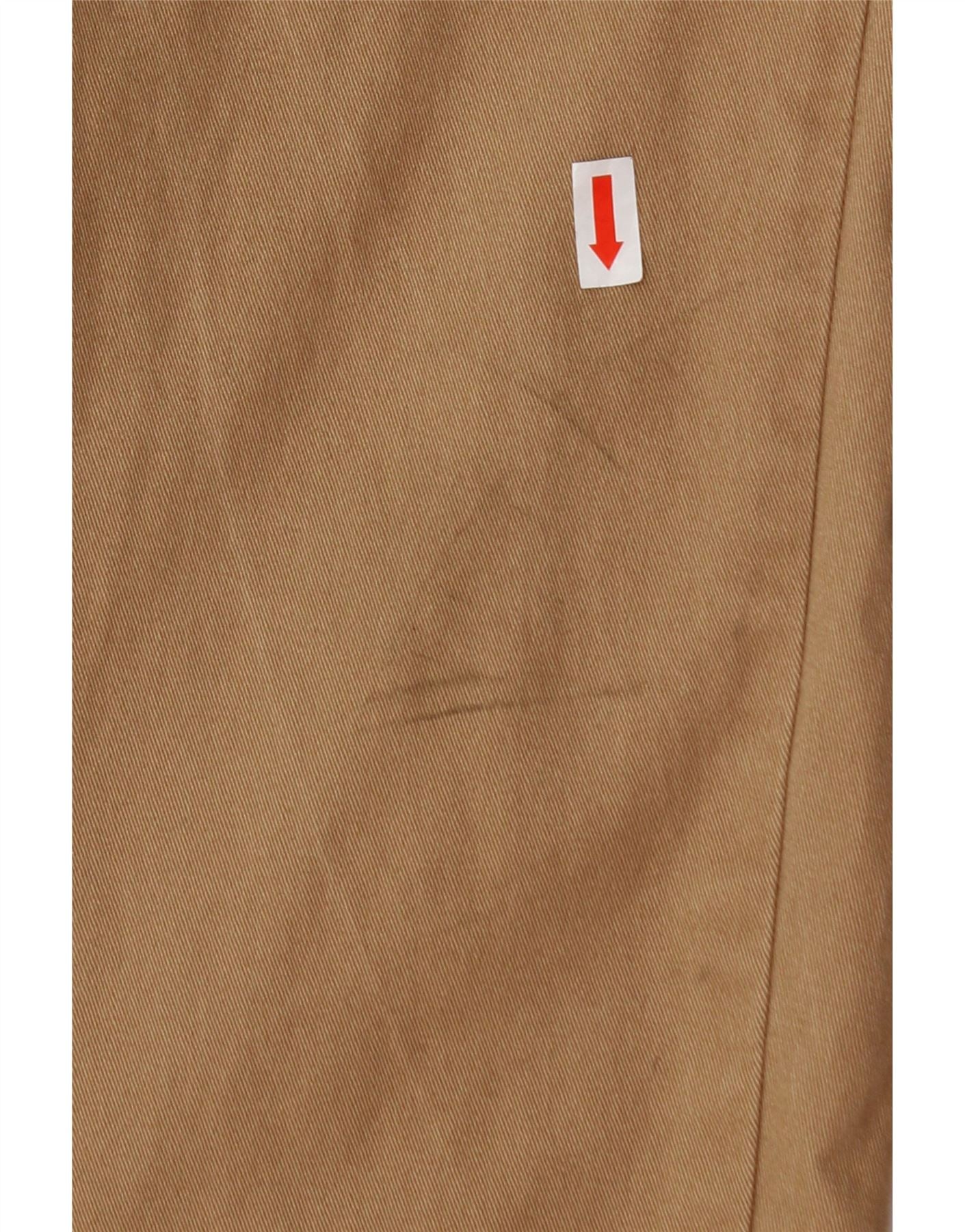 U.S. POLO ASSN. Mens Relaxed Fit Chino Trousers W38 L30 Brown Cotton Vintage U.S. Polo Assn. and Second-Hand U.S. Polo Assn. from Messina Hembry