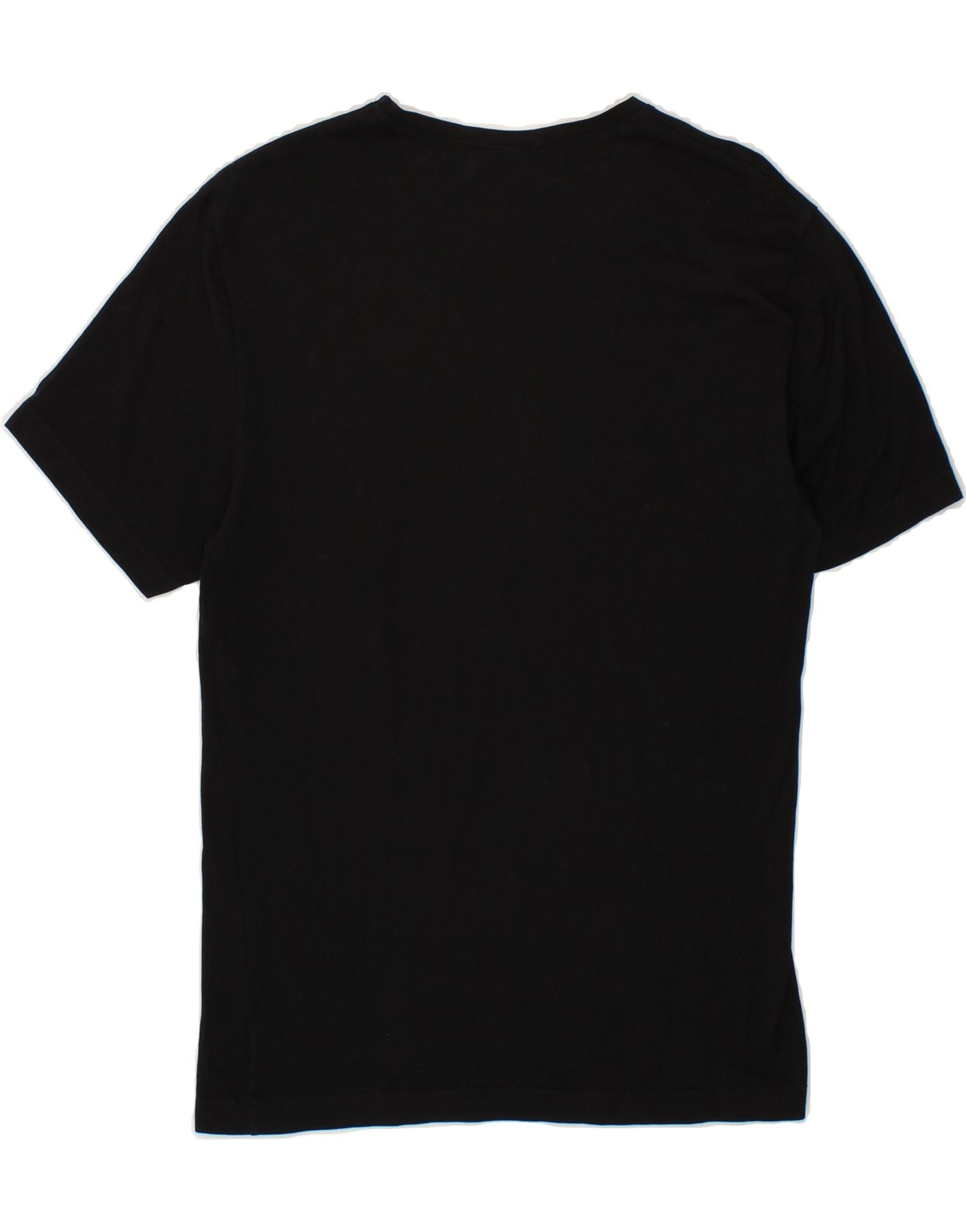 FILA Womens T-Shirt Top UK 12 Medium Black Vintage Fila and Second-Hand Fila from Messina Hembry