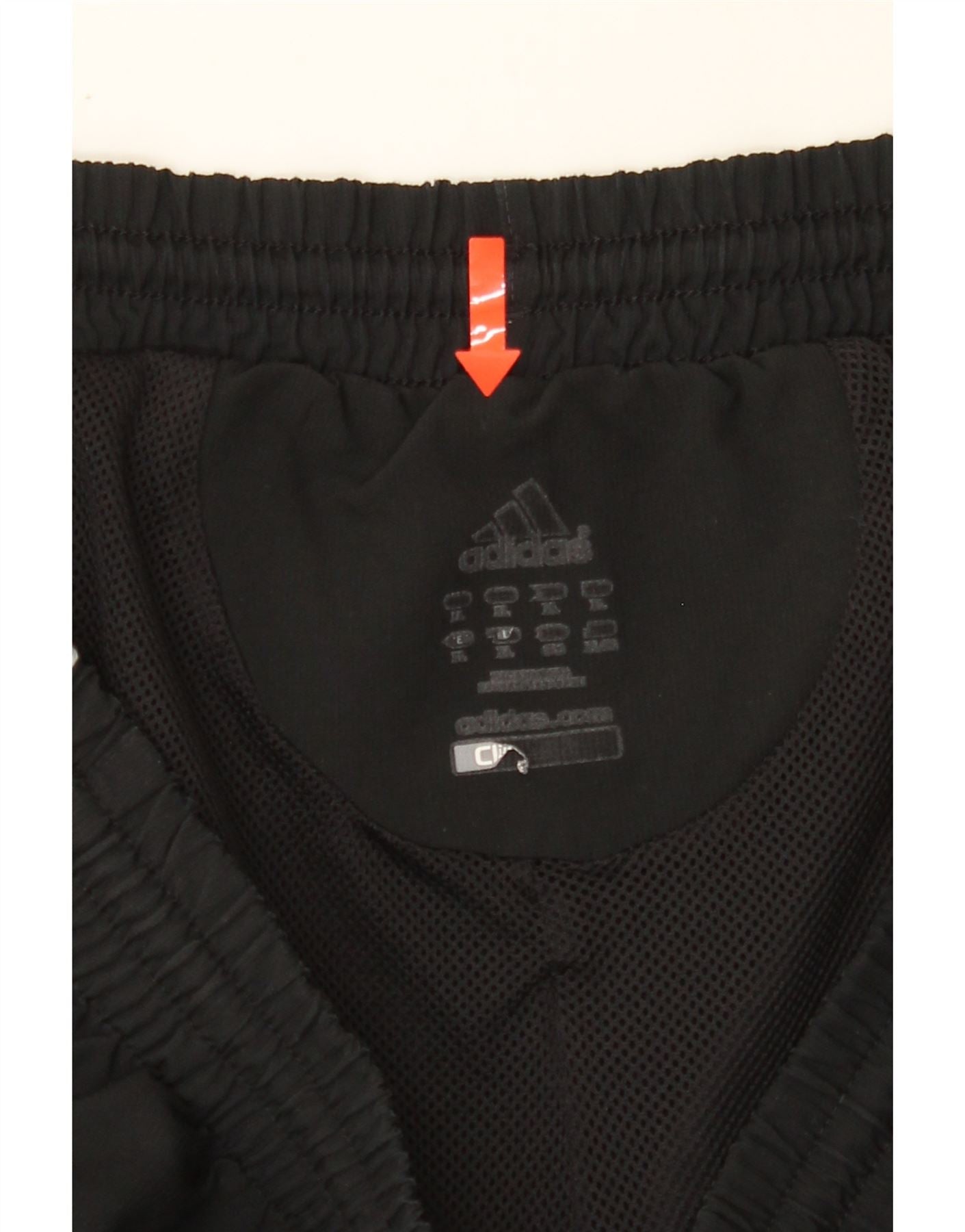 ADIDAS Mens Sport Shorts XL Black Colourblock Vintage Adidas and Second-Hand Adidas from Messina Hembry