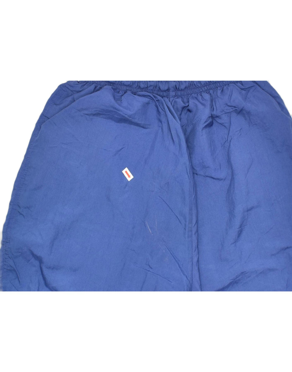 FILA Womens Tracksuit Trousers Joggers UK 10 Small Blue Cotton
