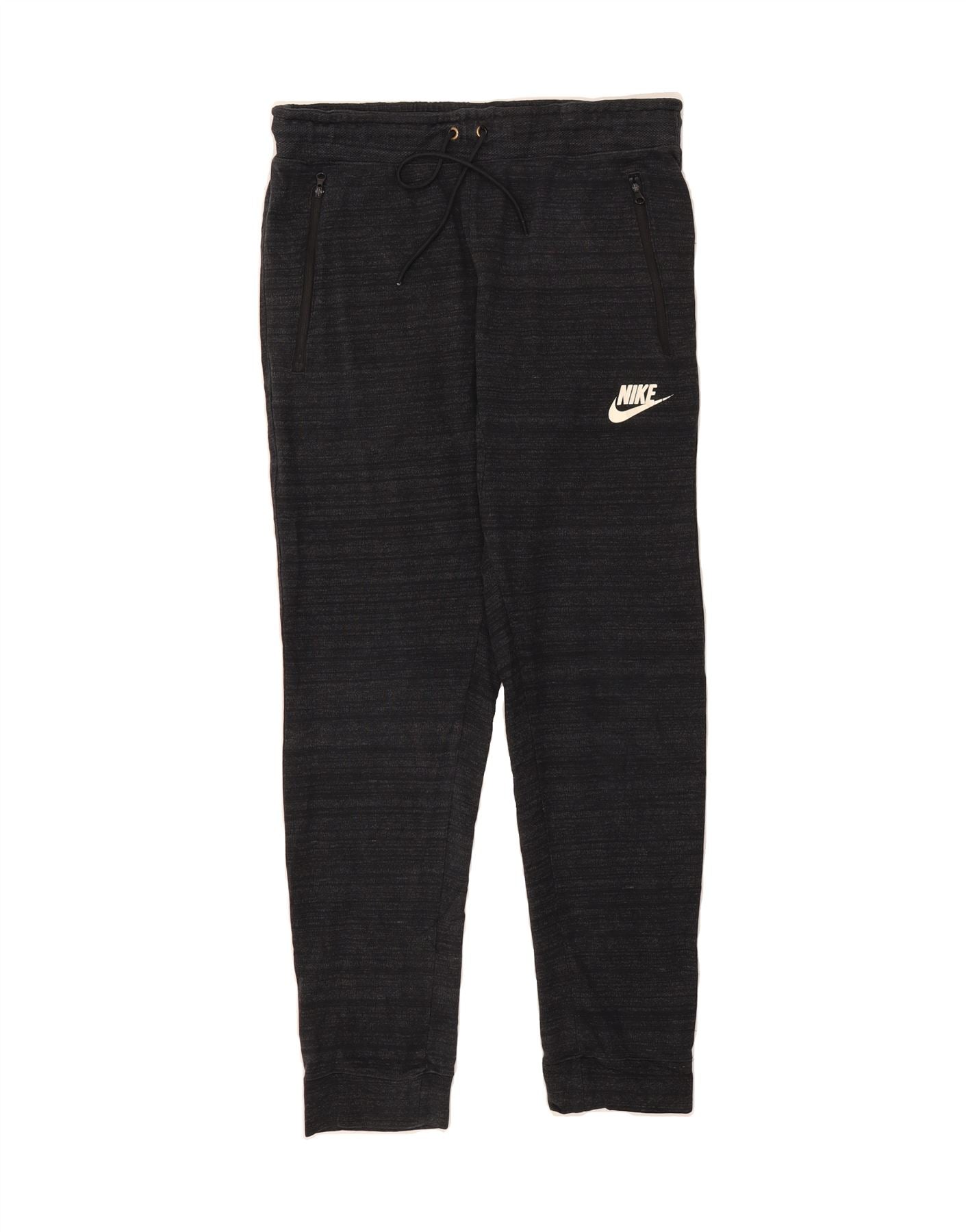 NIKE Mens Tracksuit Trousers Joggers Large  Black Polyester Vintage Nike and Second-Hand Nike from Messina Hembry