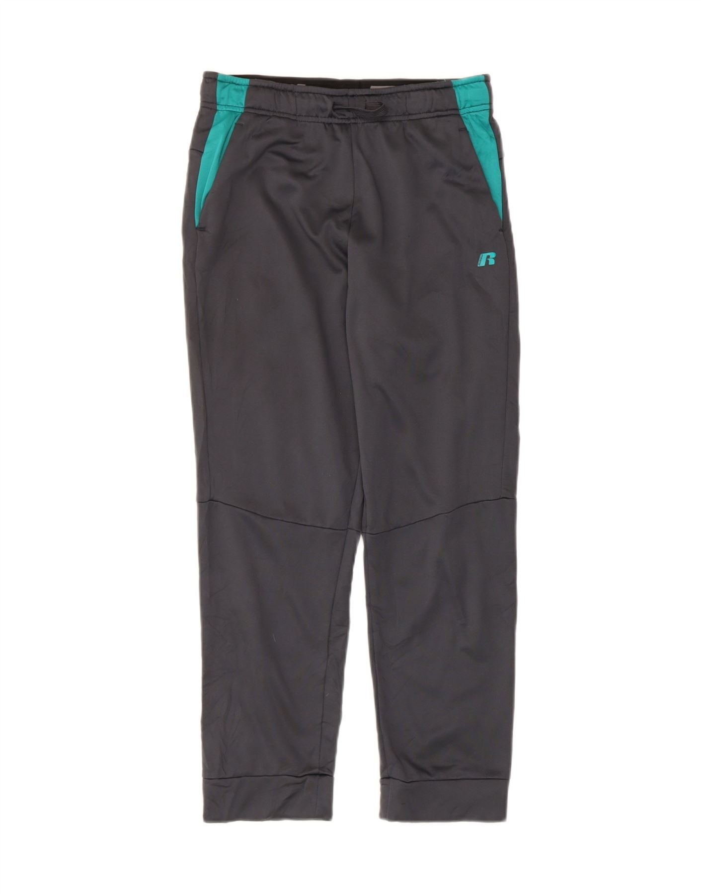 RUSSELL ATHLETIC Boys Tracksuit Trousers Joggers 15-16 Years 2XL  Grey Vintage Russell Athletic and Second-Hand Russell Athletic from Messina Hembry