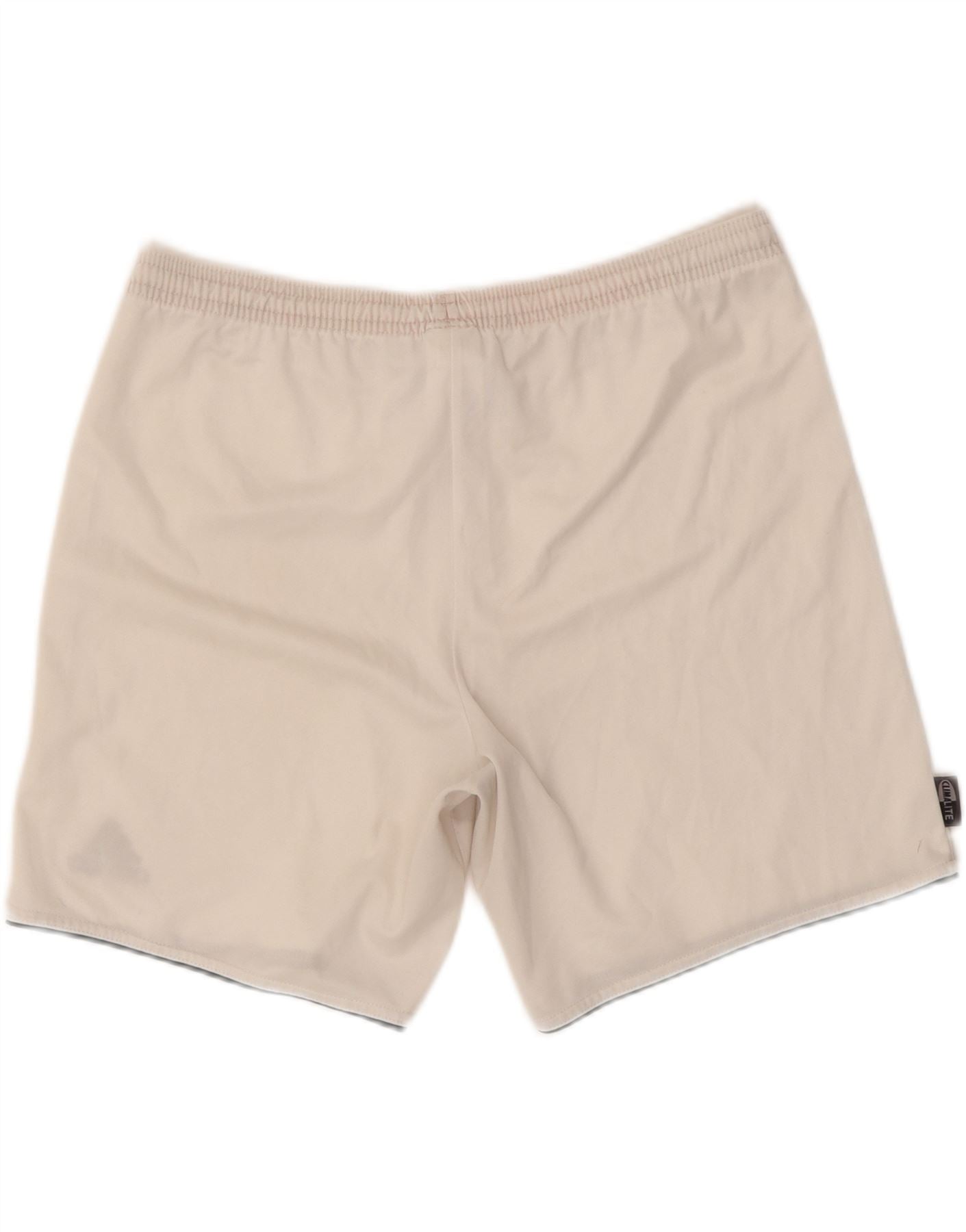 ADIDAS Mens Climalite Sport Shorts Medium  White Polyester Vintage Adidas and Second-Hand Adidas from Messina Hembry