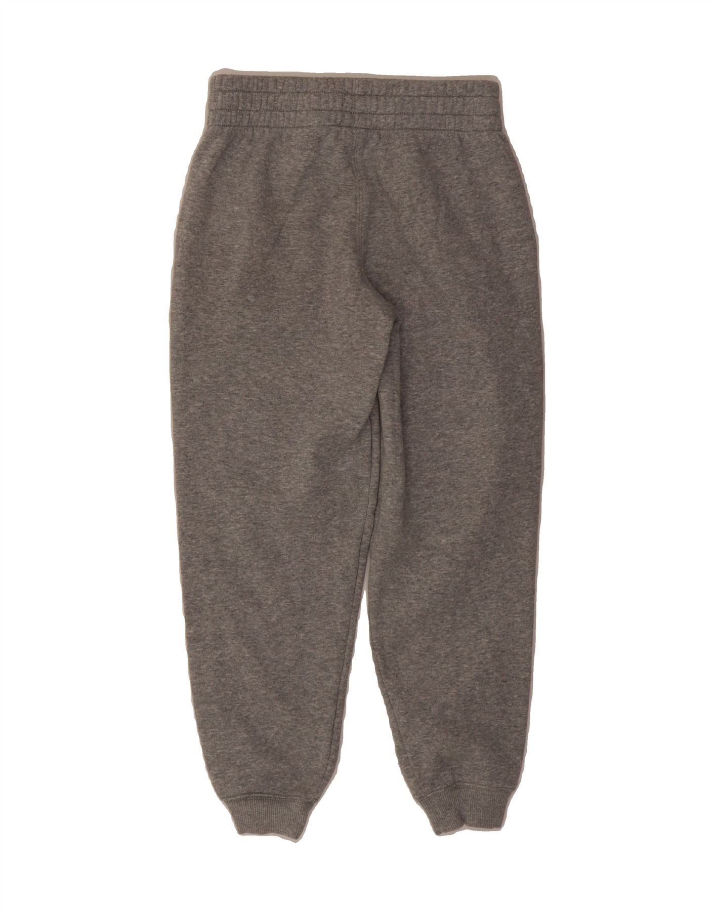 NIKE Boys Tracksuit Trousers Joggers 10-11 Years Medium Grey Cotton Vintage Nike and Second-Hand Nike from Messina Hembry