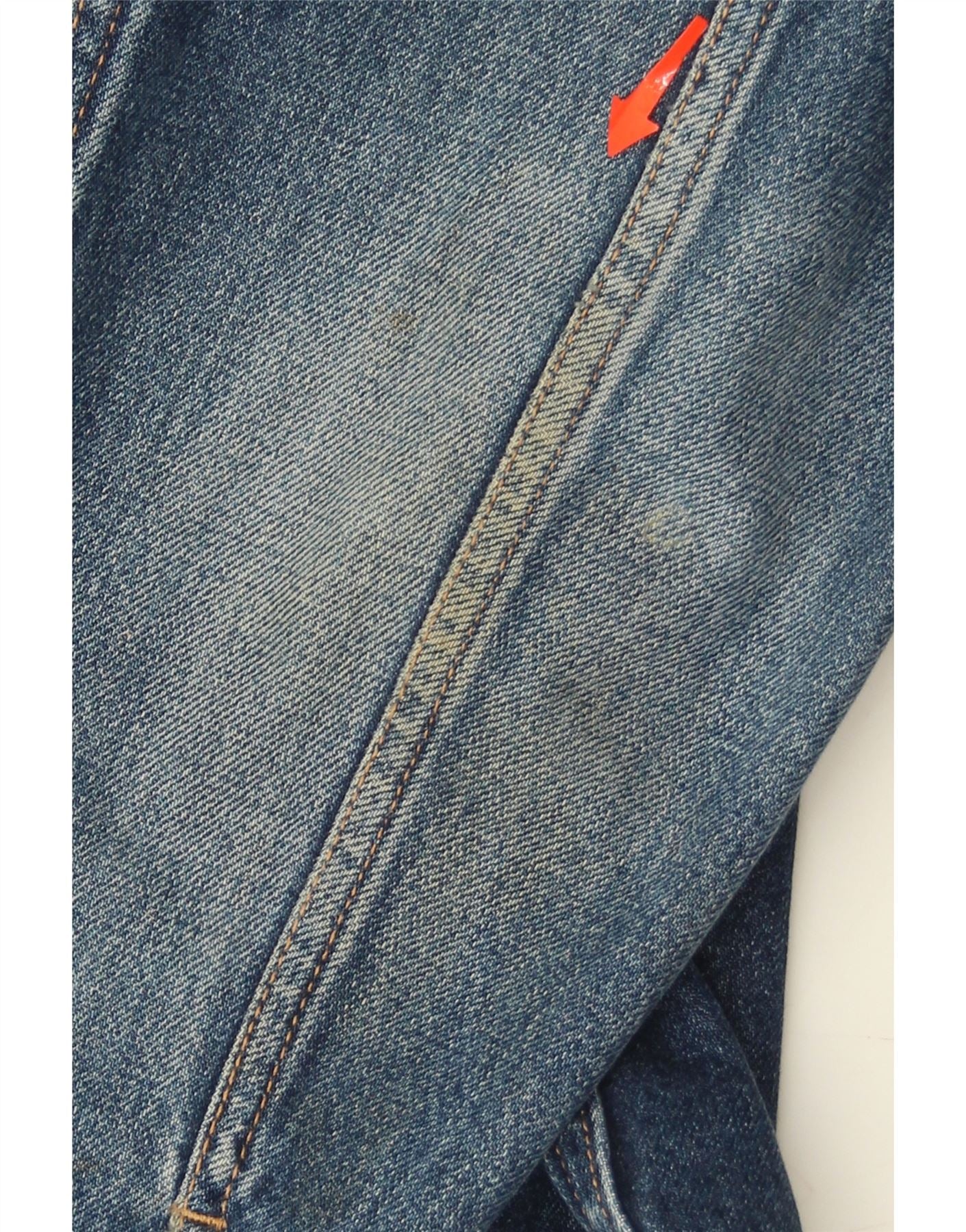 REPLAY Mens Denim Jacket UK 40 Large Blue Cotton Vintage Replay and Second-Hand Replay from Messina Hembry