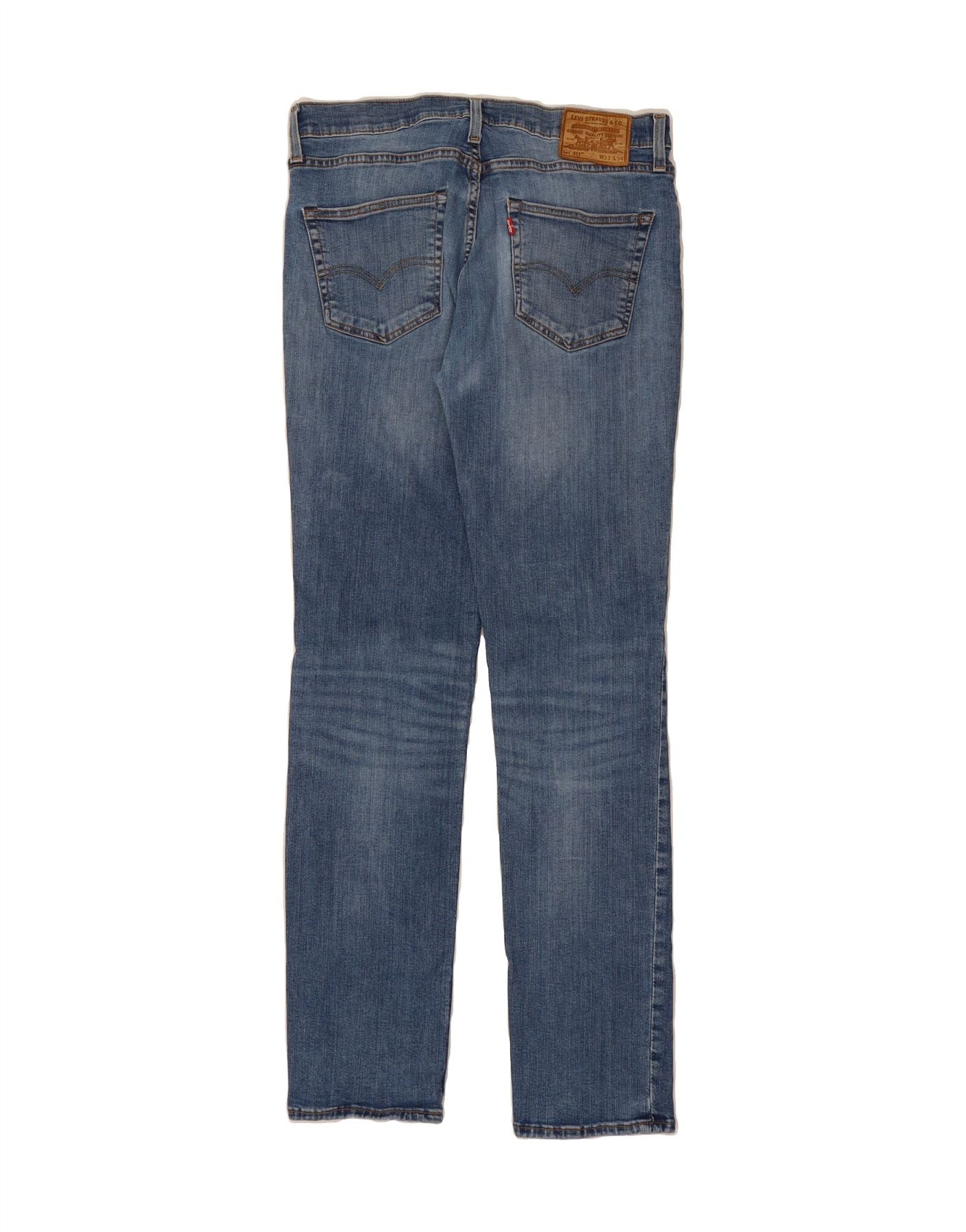 LEVI'S Mens 511 Slim Jeans W33 L34 Blue Cotton Vintage Levi's and Second-Hand Levi's from Messina Hembry