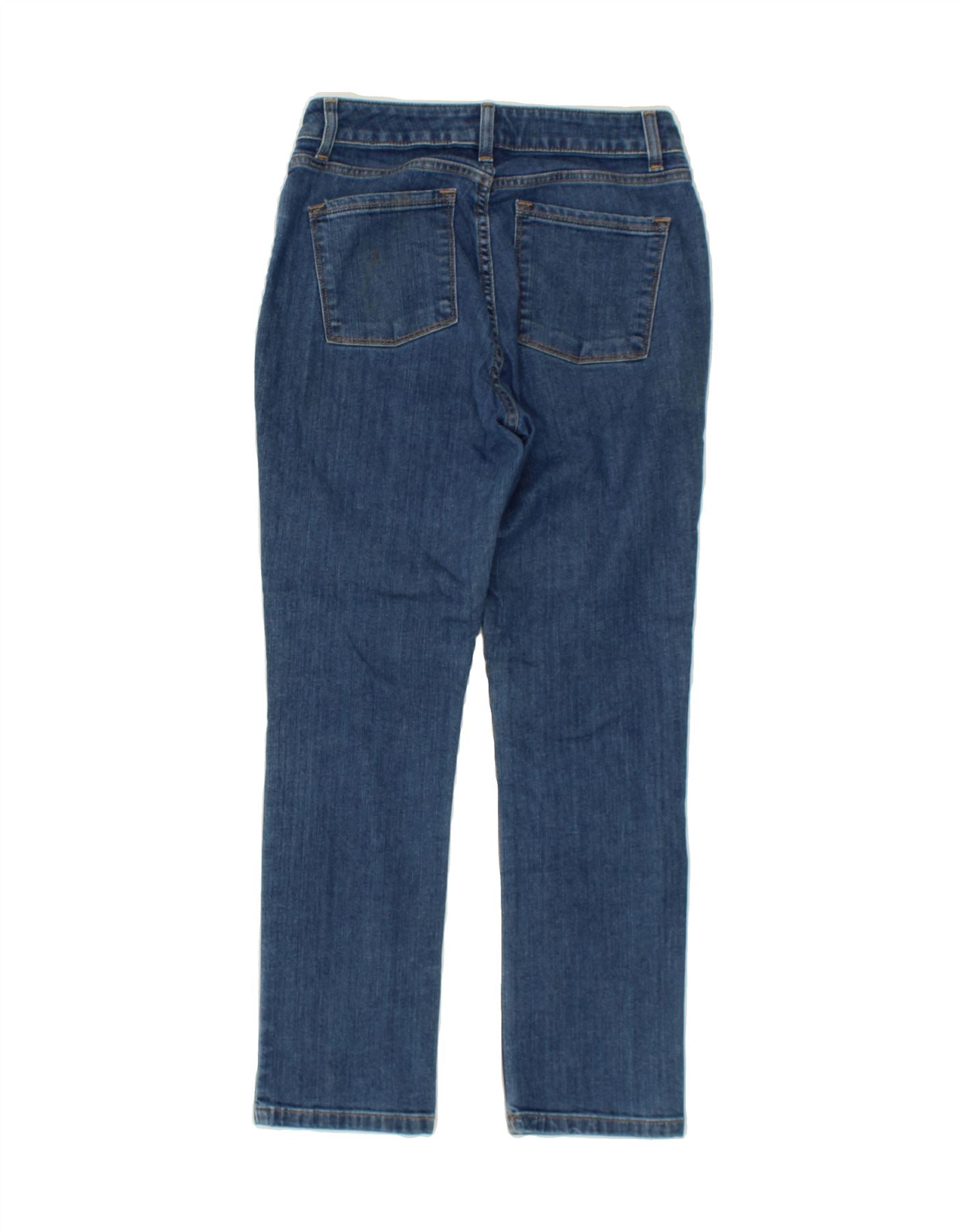 L.L.BEAN Womens Classic Fit Slim Jeans US 6 Small W26 L27 Blue Cotton Vintage L.L.Bean and Second-Hand L.L.Bean from Messina Hembry