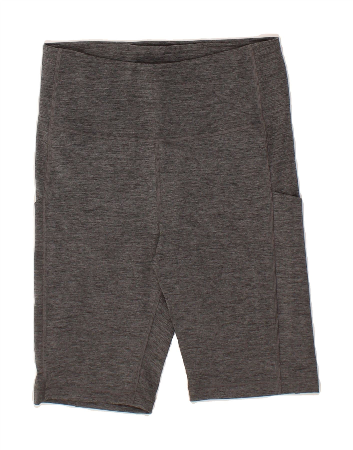 ATHLETA Womens Sport Shorts UK 10 Small Grey Polyester Vintage Athleta and Second-Hand Athleta from Messina Hembry