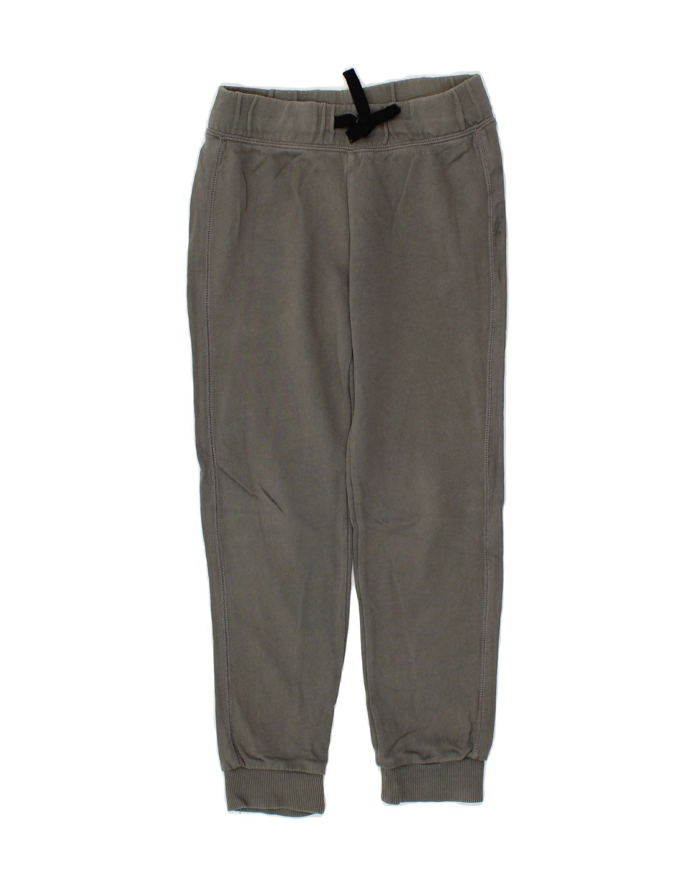 BENETTON Boys Graphic Tracksuit Trousers Joggers 8-9 Years  Large Grey Vintage Benetton and Second-Hand Benetton from Messina Hembry