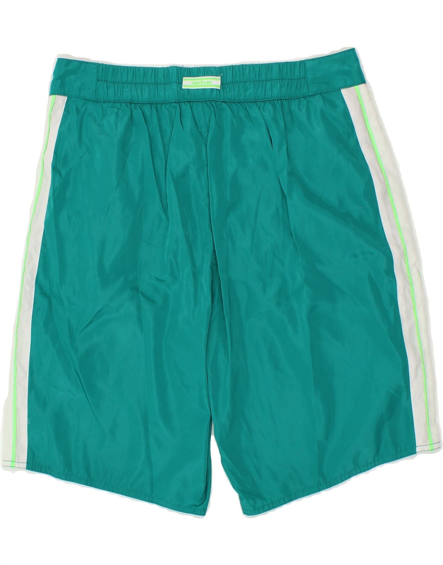 COAST Mens Swimming Shorts Medium  Green Colourblock Vintage Coast and Second-Hand Coast from Messina Hembry