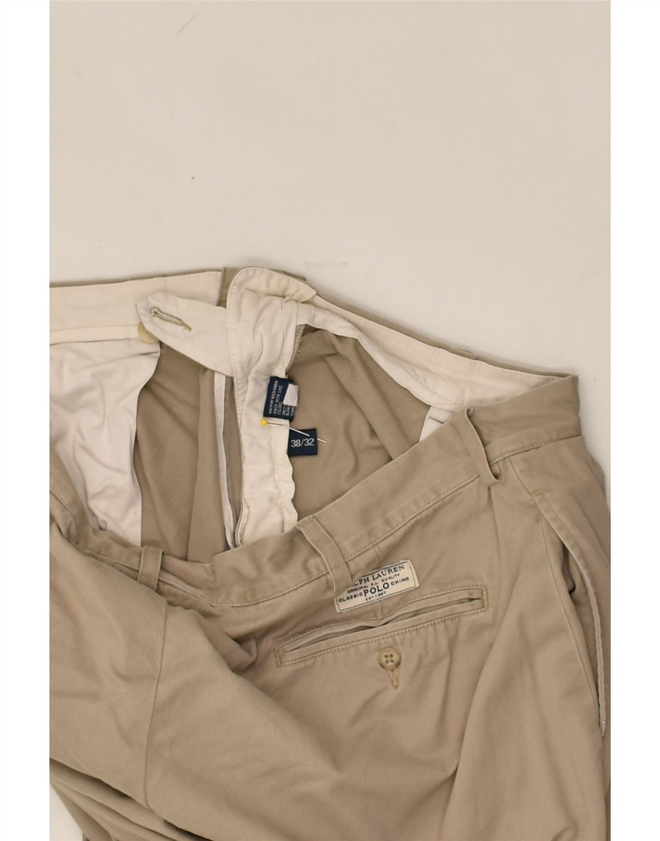 POLO RALPH LAUREN Mens Andrew Pant Pegged Chino Trousers W38 L32 