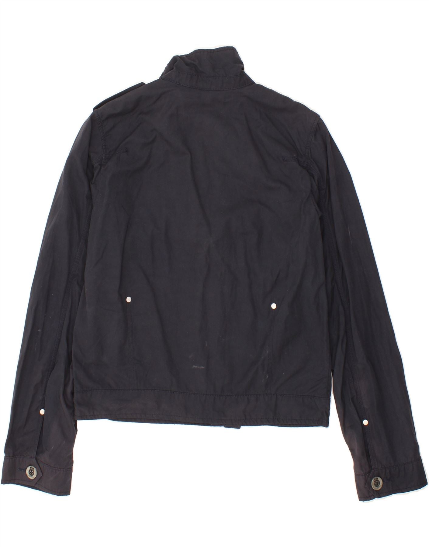 ENERGIE Boys Military Jacket 13-14 Years Navy Blue Vintage Energie and Second-Hand Energie from Messina Hembry