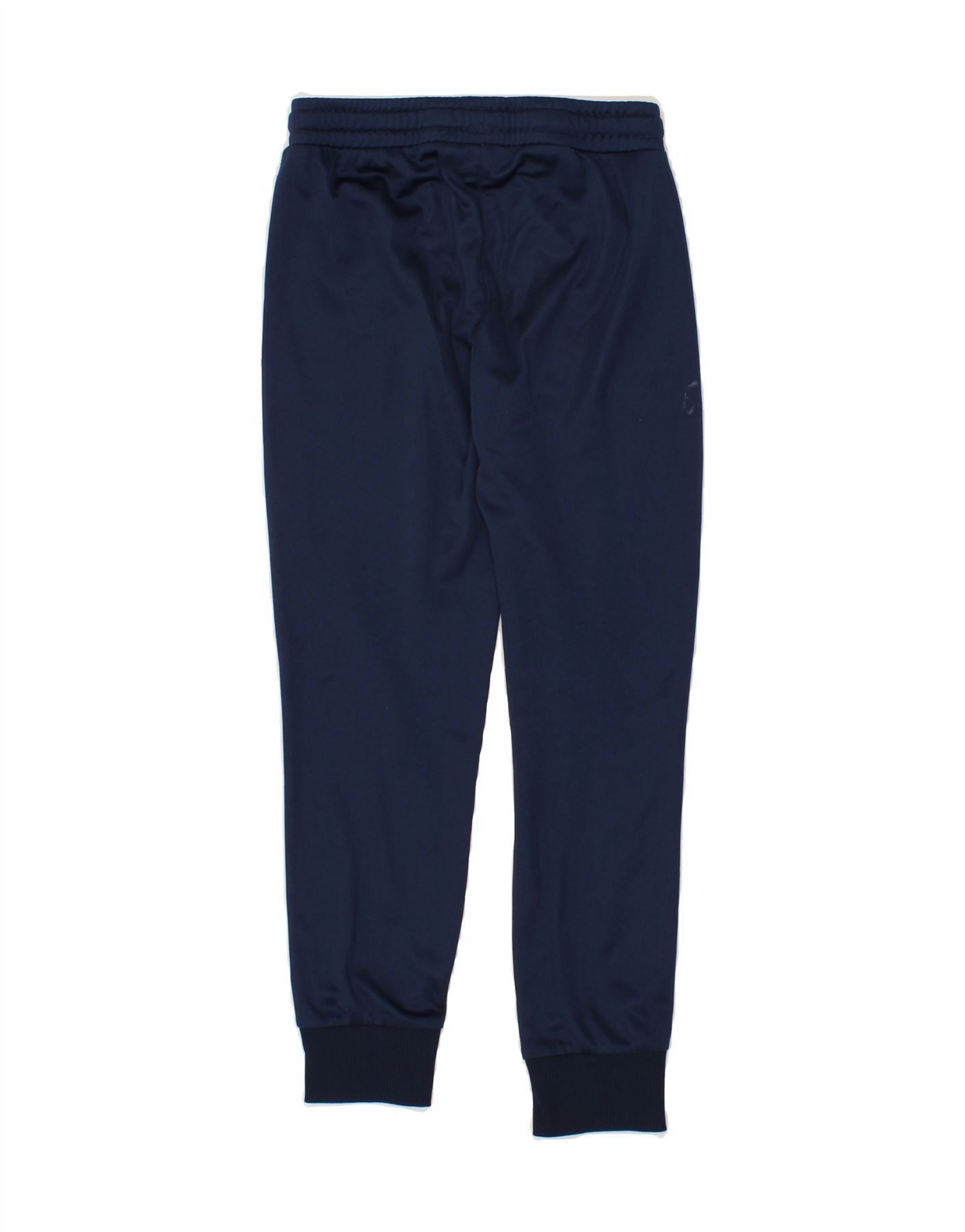 DIADORA Girls Tracksuit Trousers Joggers 9-10 Years Large Navy Blue Vintage Diadora and Second-Hand Diadora from Messina Hembry