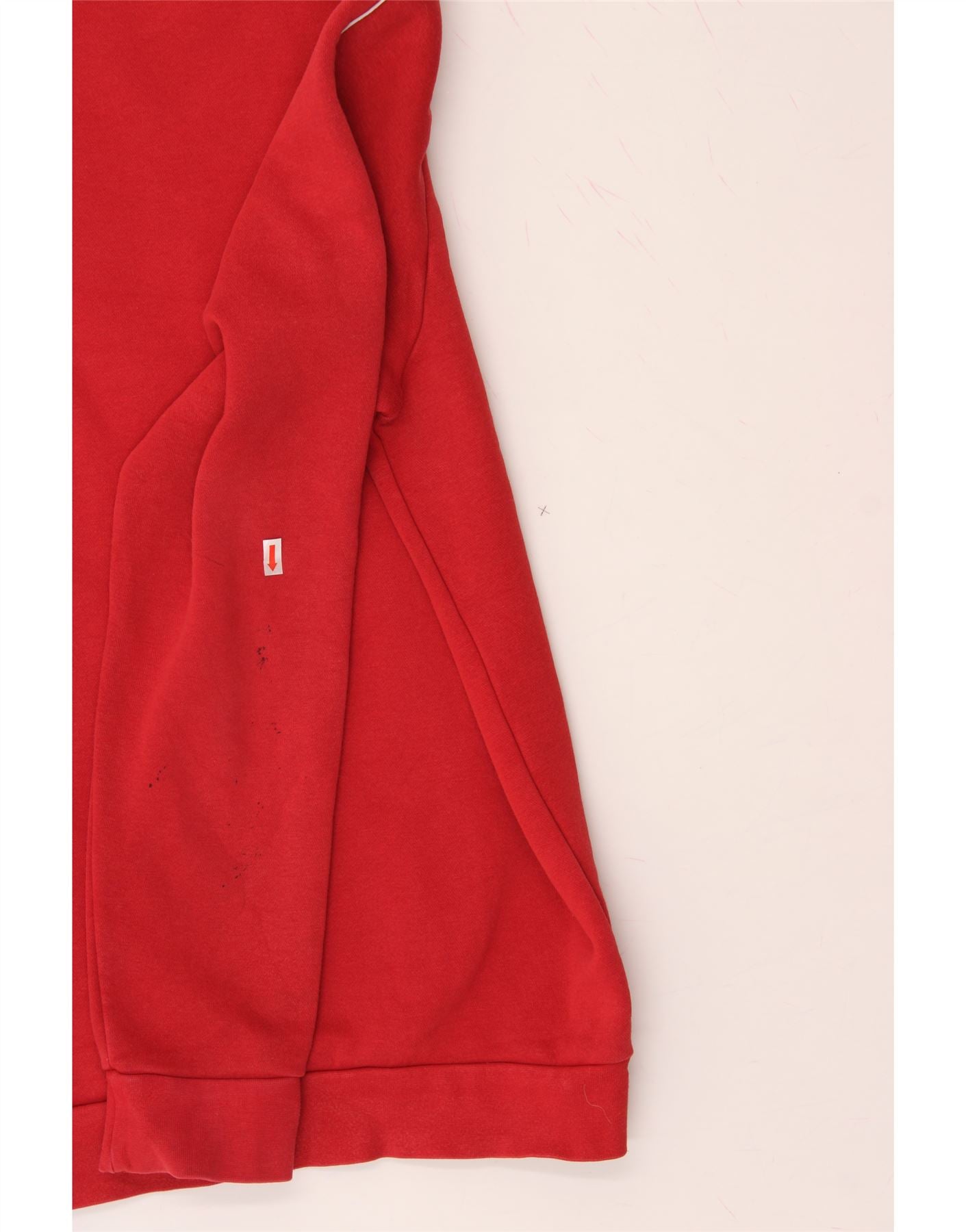 ADIDAS Mens Sweatshirt Jumper Medium Red Cotton Vintage Adidas and Second-Hand Adidas from Messina Hembry
