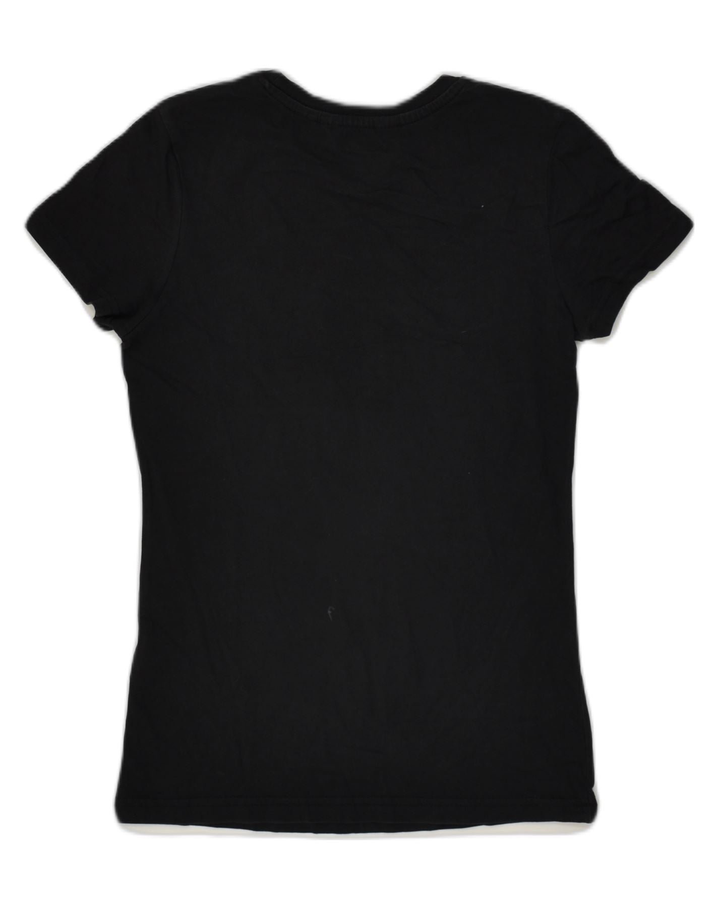 ADIDAS Womens Graphic T-Shirt Top IT 36 XS Black Cotton | Vintage Adidas | Thrift | Second-Hand Adidas | Used Clothing | Messina Hembry