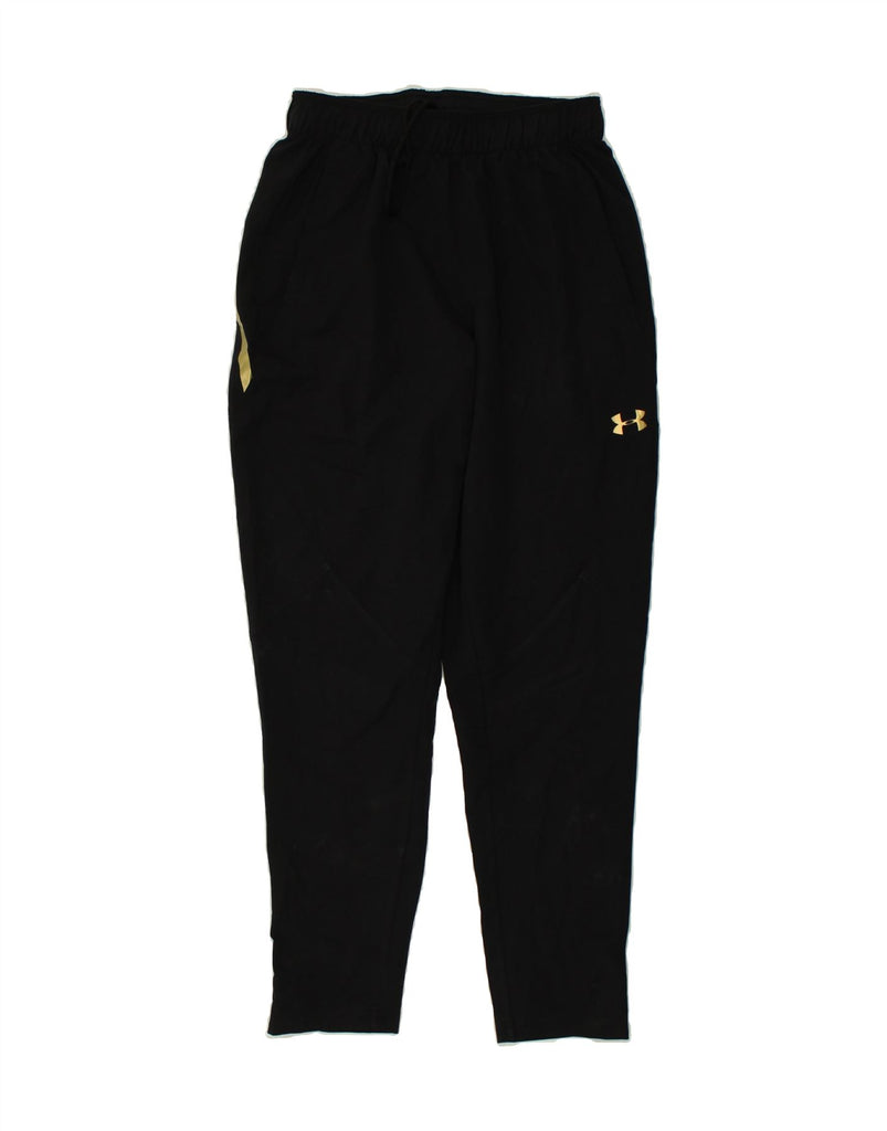 UNDER ARMOUR Mens Tracksuit Trousers Large Black Polyester | Vintage Under Armour | Thrift | Second-Hand Under Armour | Used Clothing | Messina Hembry 