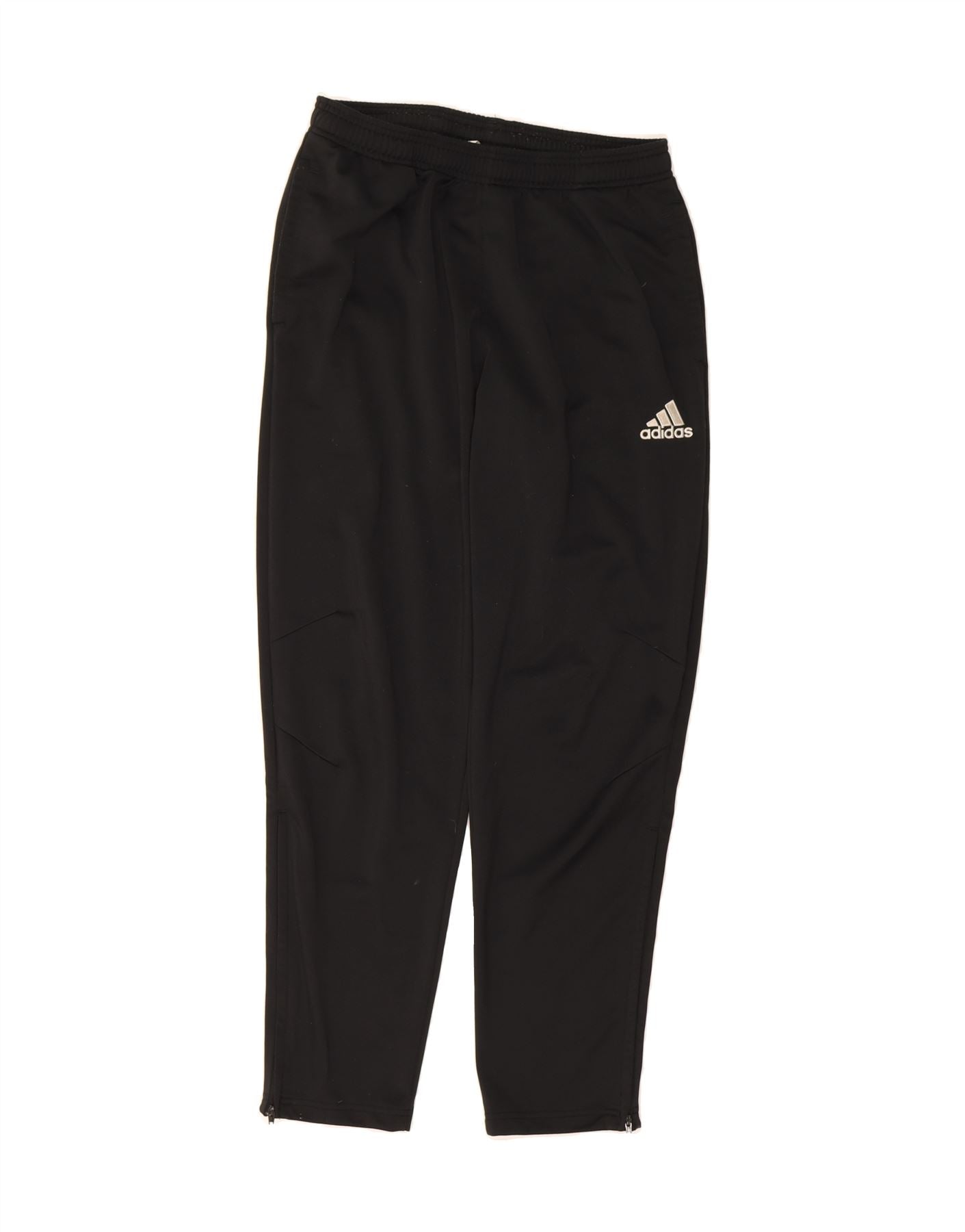 ADIDAS Mens Tracksuit Trousers Medium Black Polyester Vintage Adidas and Second-Hand Adidas from Messina Hembry