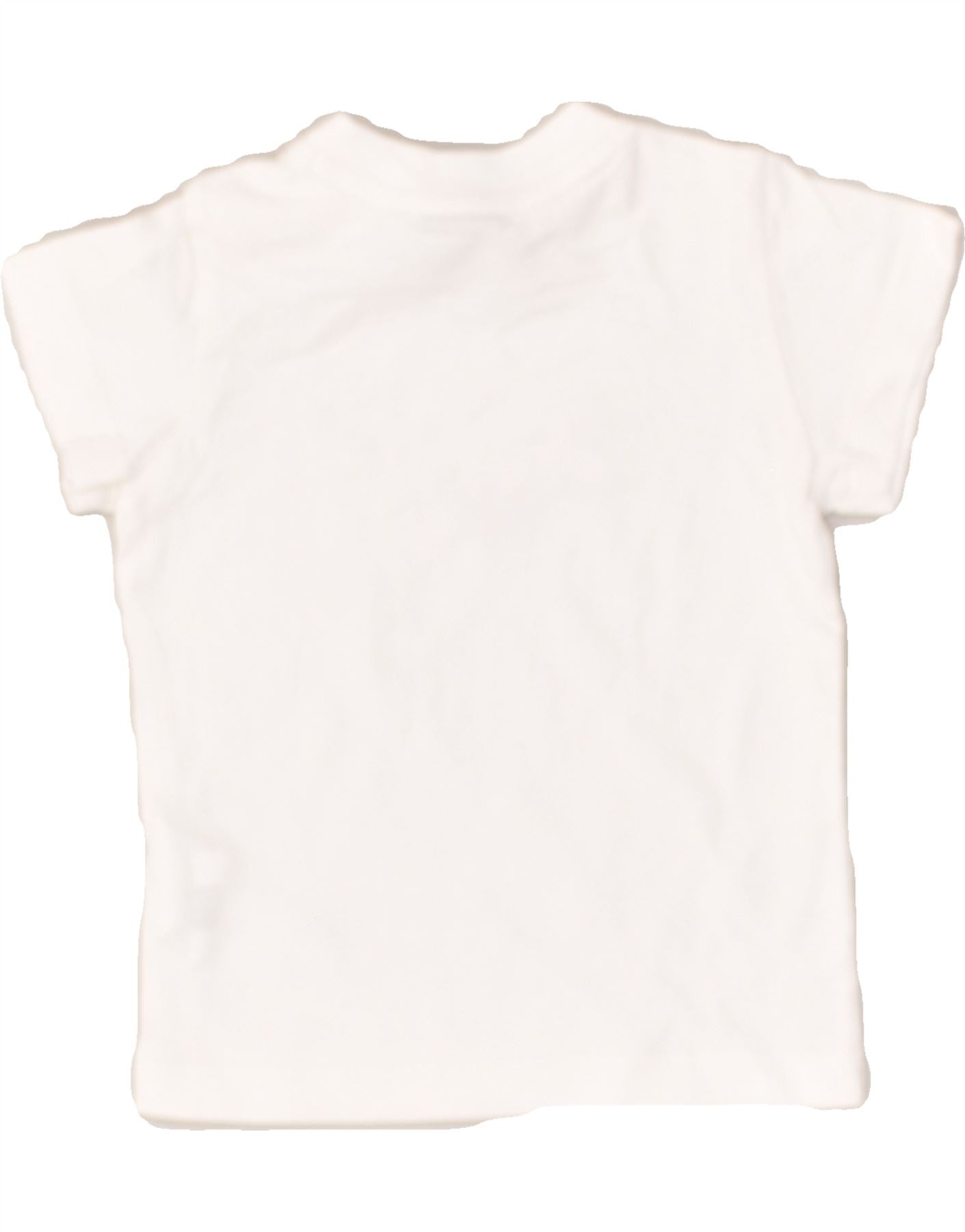 PUMA Baby Girls Graphic T-Shirt Top 6-9 Months White Cotton | Vintage Puma | Thrift | Second-Hand Puma | Used Clothing | Messina Hembry