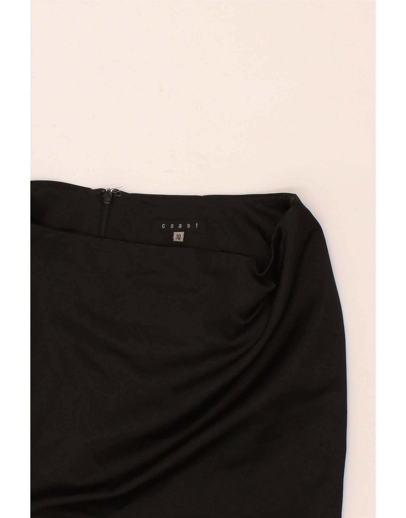 COAST Womens Straight Skirt UK 10 Small W28  Black Vintage Coast and Second-Hand Coast from Messina Hembry