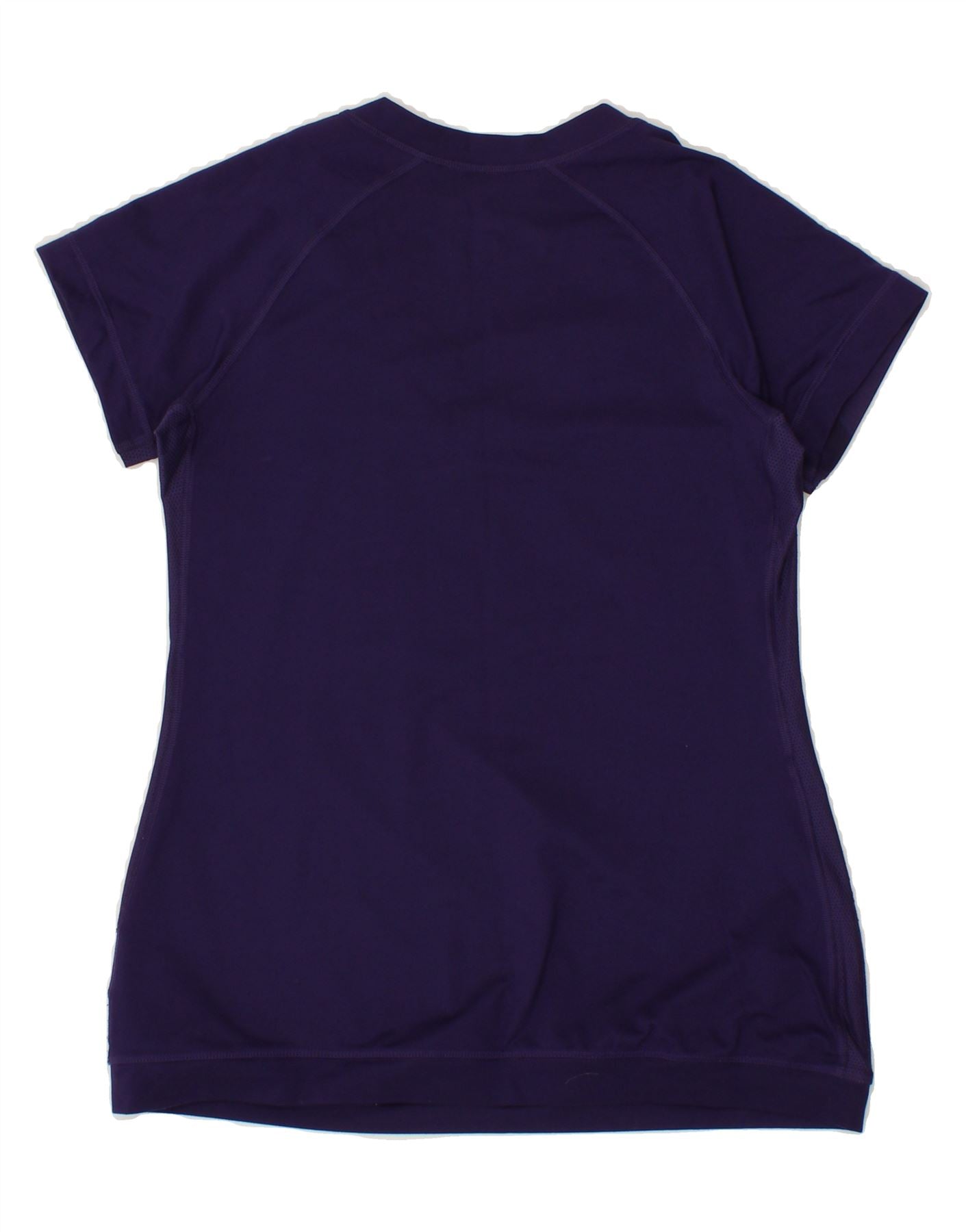 NIKE Womens Dri Fit Graphic T-Shirt Top UK 12 Medium Purple Vintage Nike and Second-Hand Nike from Messina Hembry