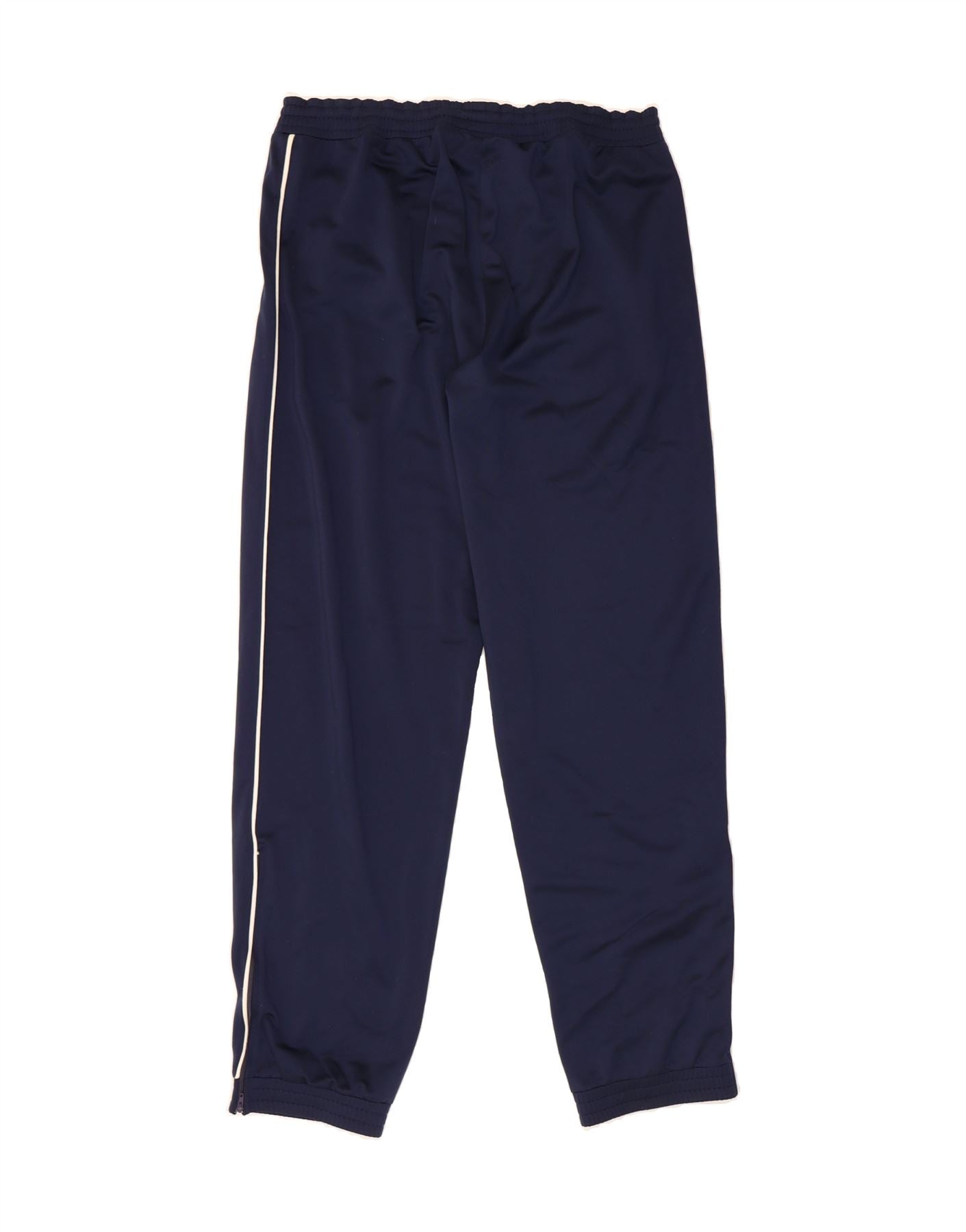 ASICS Mens Tracksuit Trousers Joggers Large Navy Blue Vintage Asics and Second-Hand Asics from Messina Hembry