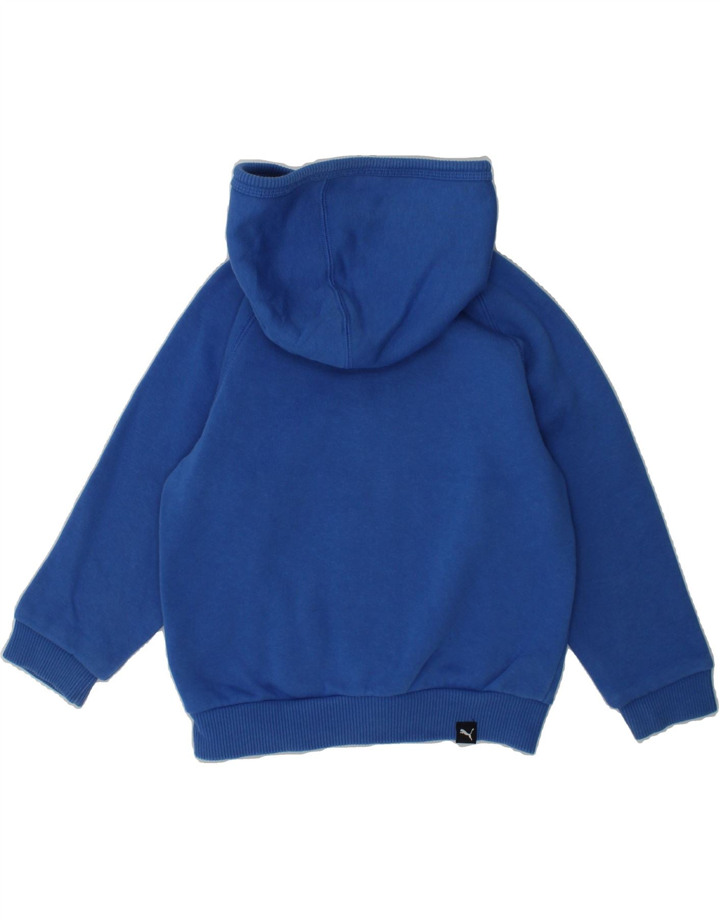 PUMA Baby Boys Zip Hoodie Sweater 18-24 Months Blue Cotton | Vintage Puma | Thrift | Second-Hand Puma | Used Clothing | Messina Hembry