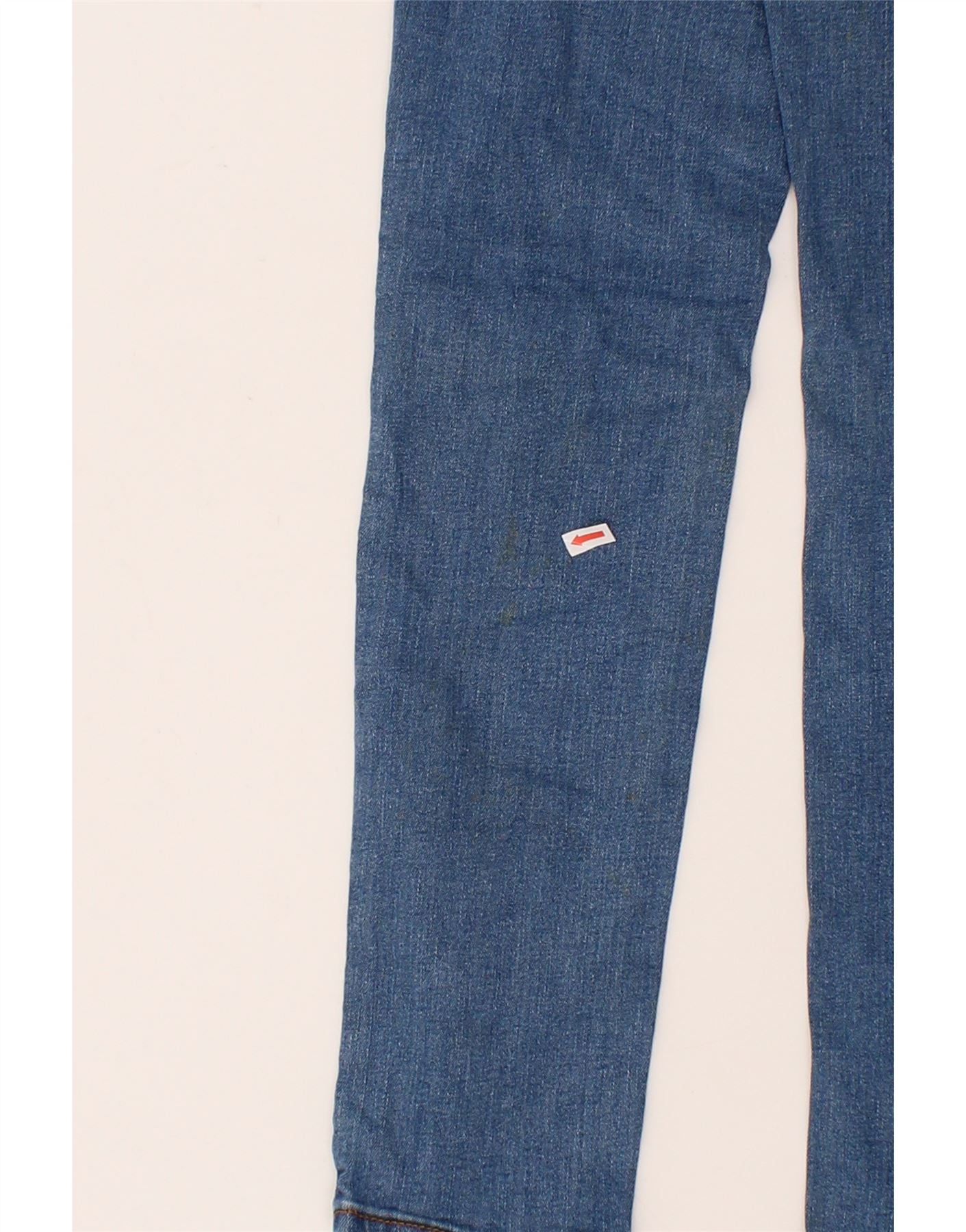 JACK & JONES Boys Liam Skinny Jeans 13-14 Years W28 L28  Blue Cotton Vintage Jack & Jones and Second-Hand Jack & Jones from Messina Hembry